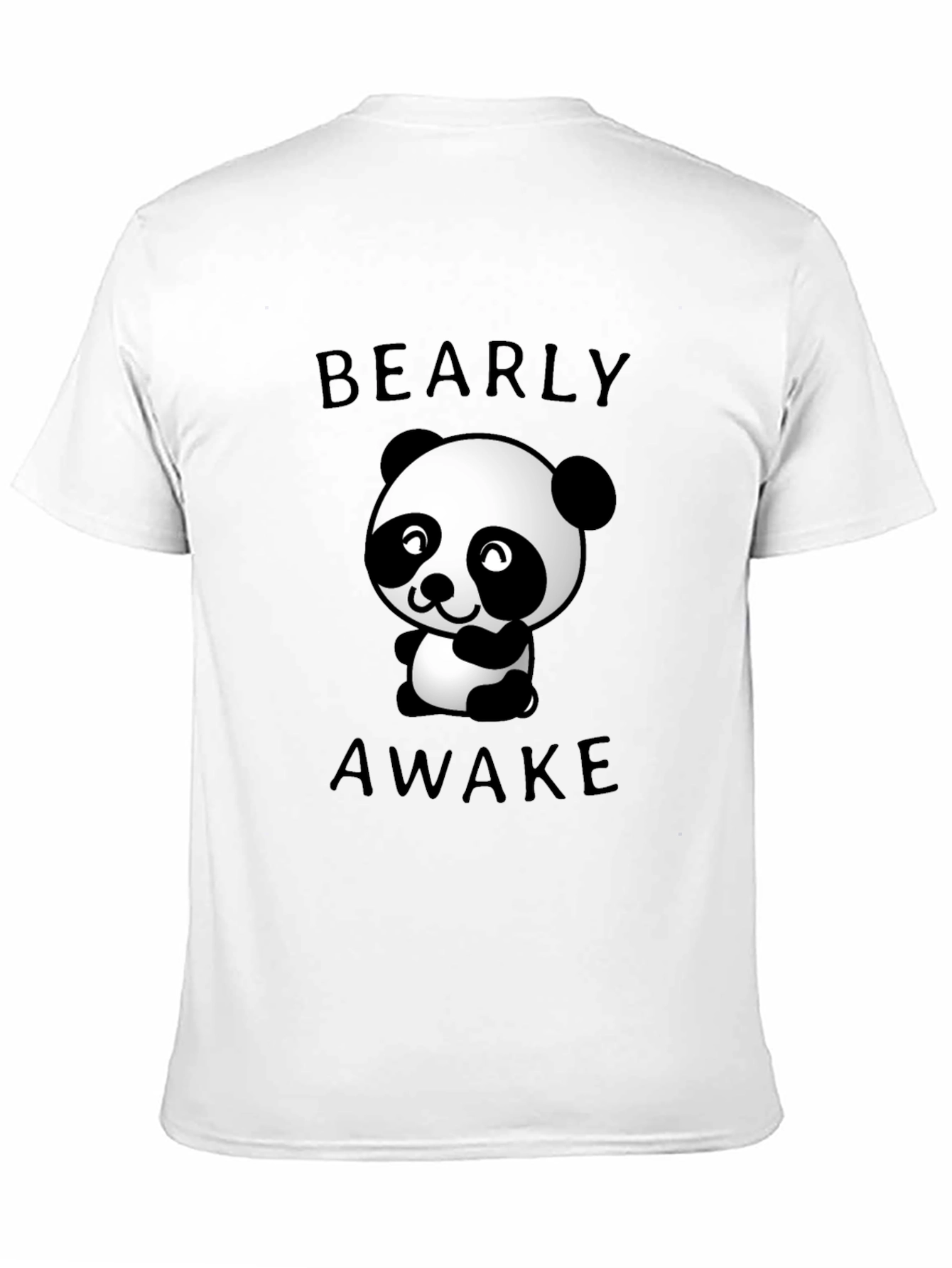 Bearly Awake Graphic Tee - Mens Black T-Shirt