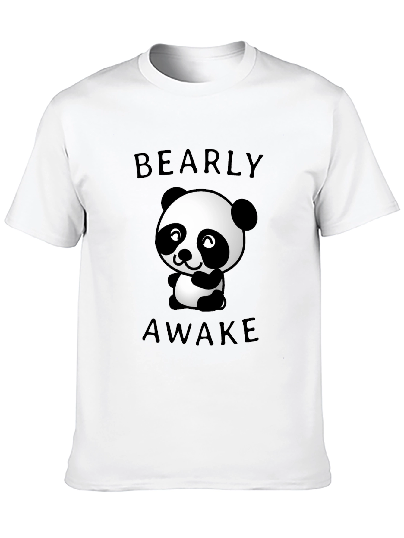 Bearly Awake Graphic Tee - Mens Black T-Shirt