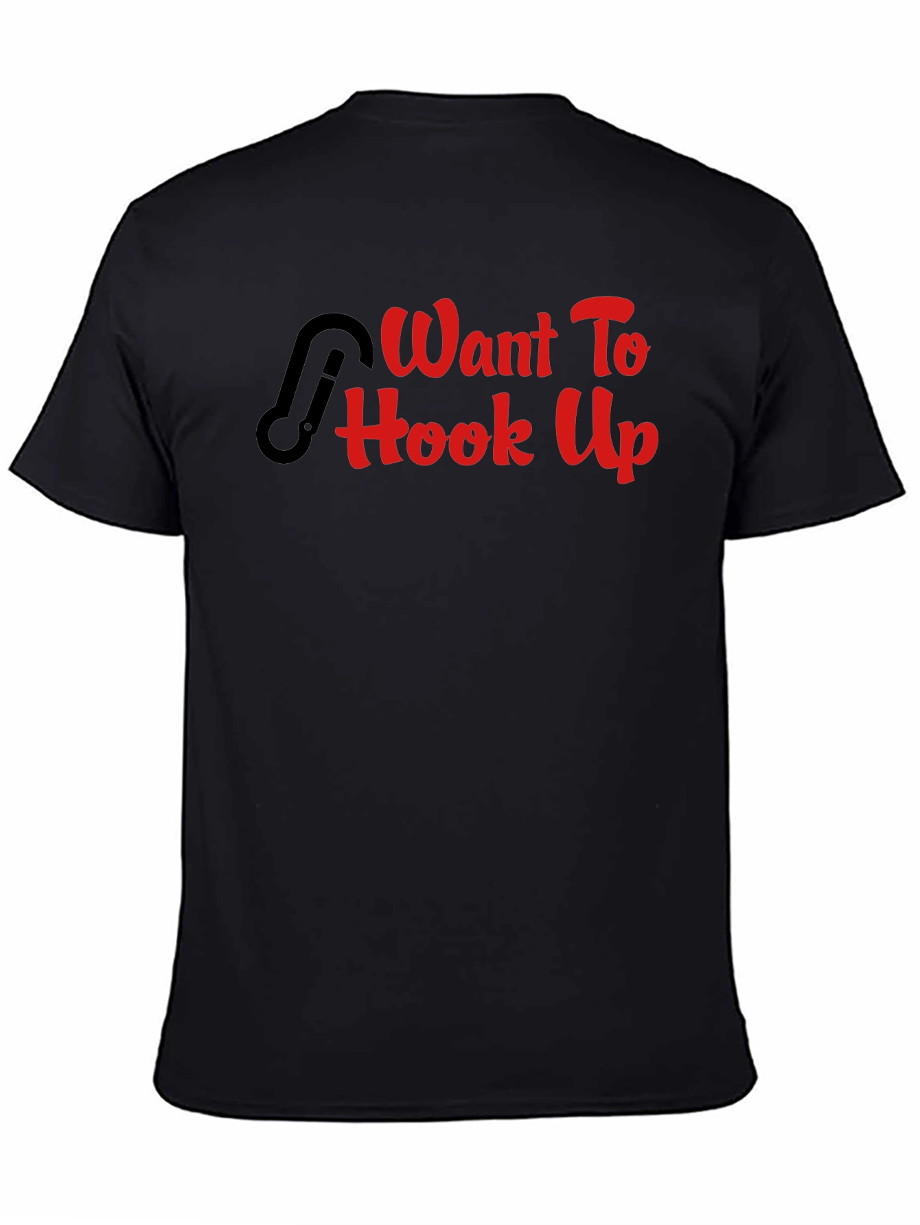 Want To Hook Up Fishing T-Shirt Funny Graphic Tee
