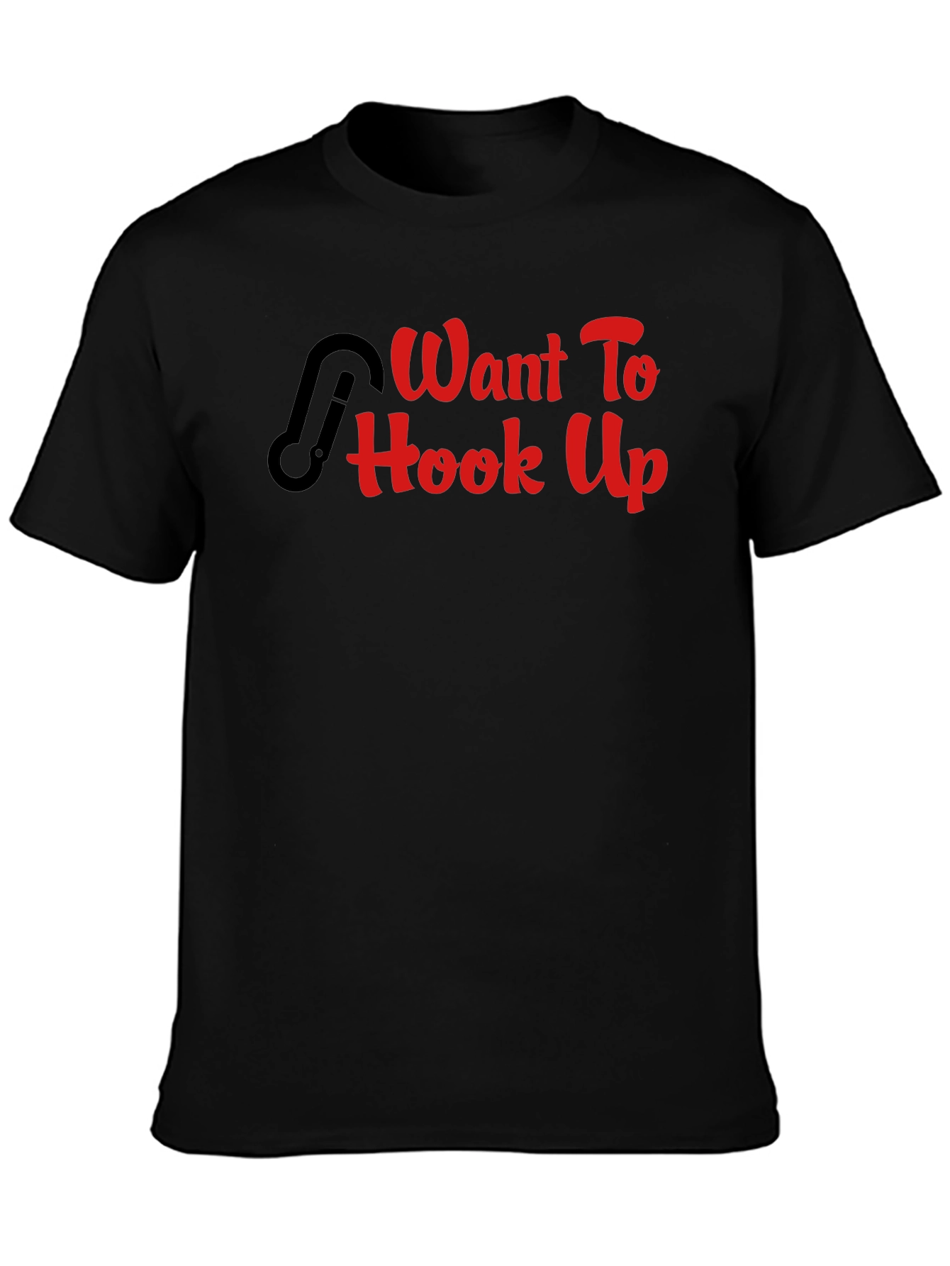 Want To Hook Up Fishing T-Shirt Funny Graphic Tee