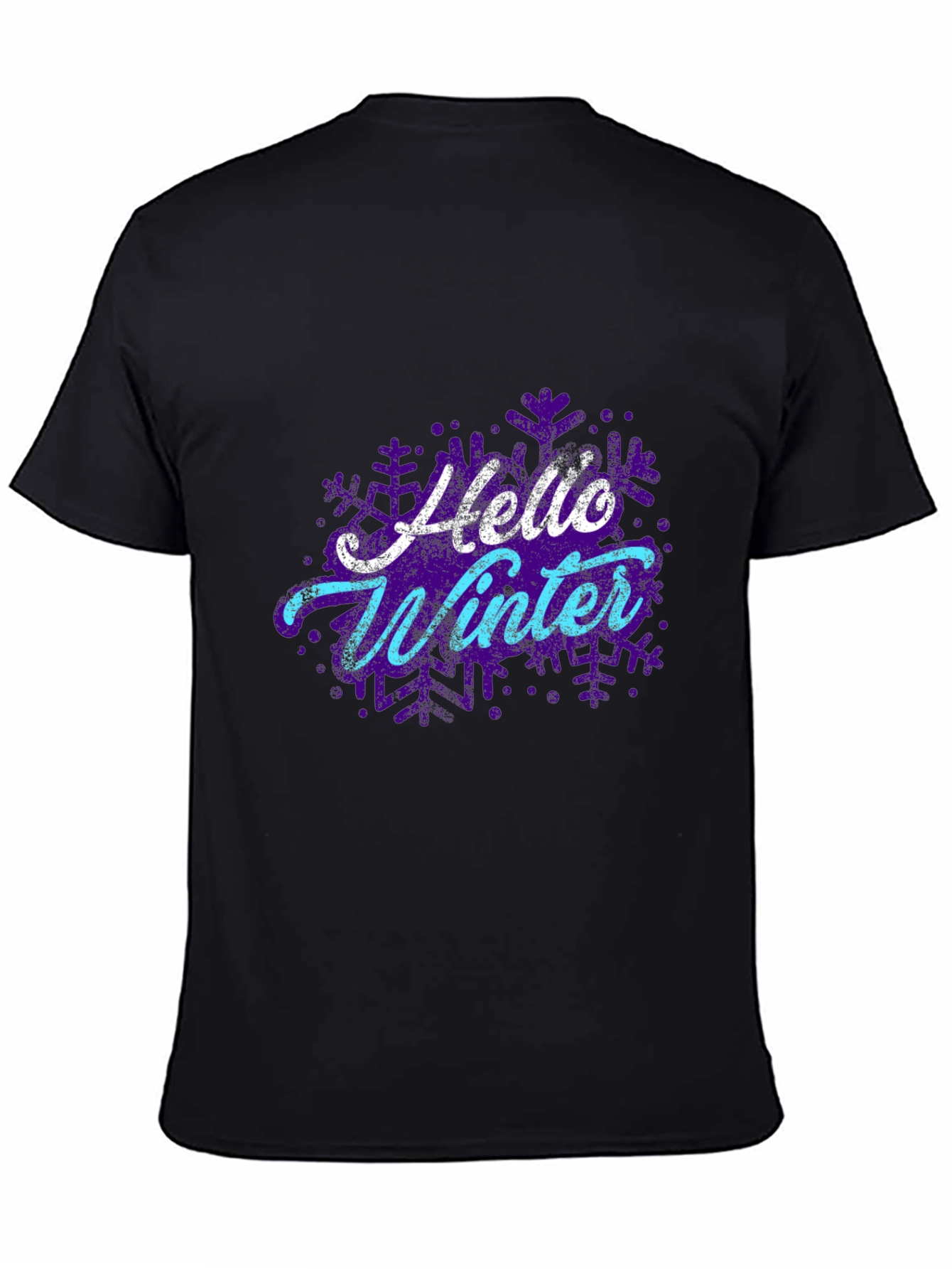 Hello Winter Snowflake Graphic Tee