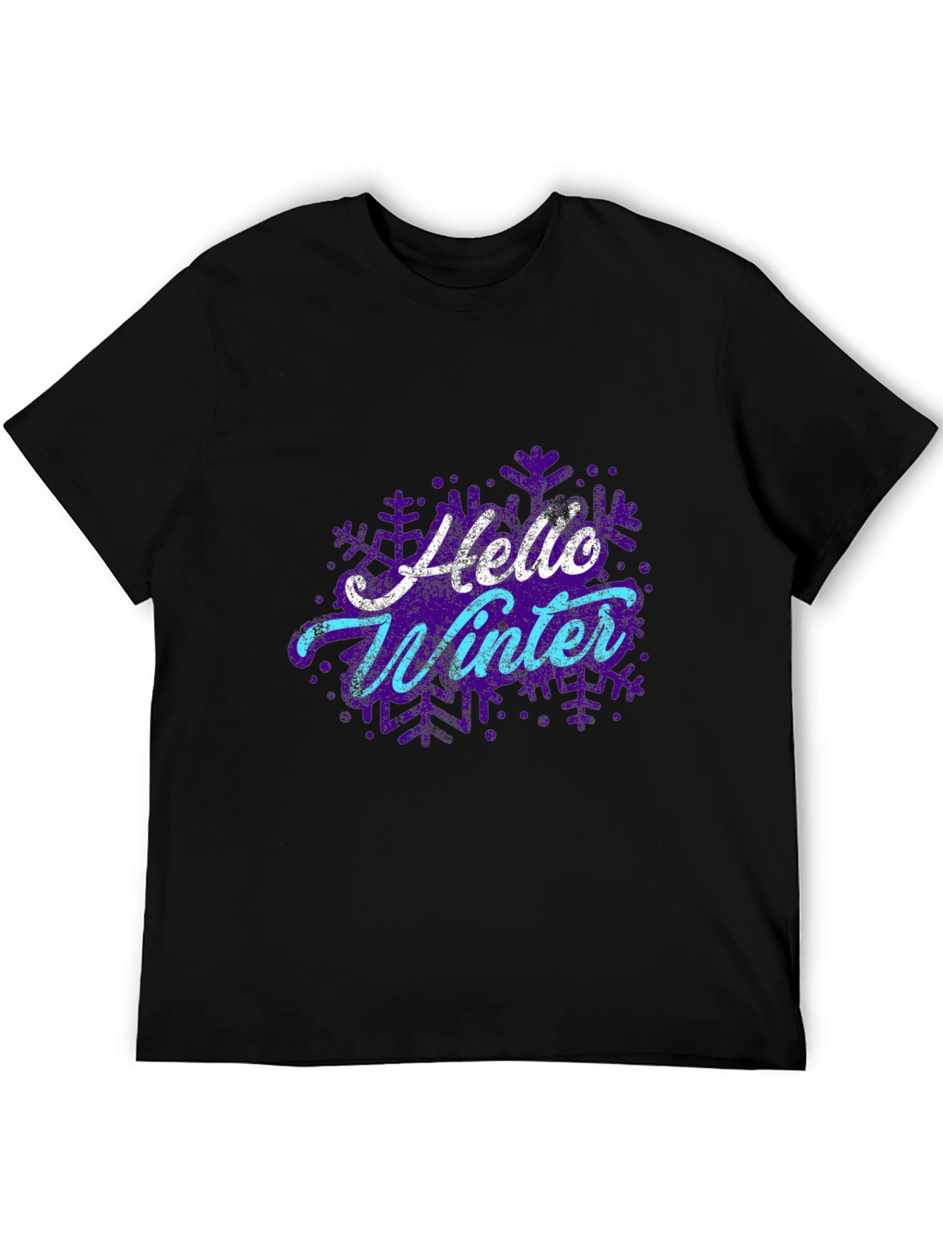 Hello Winter Snowflake Graphic Tee