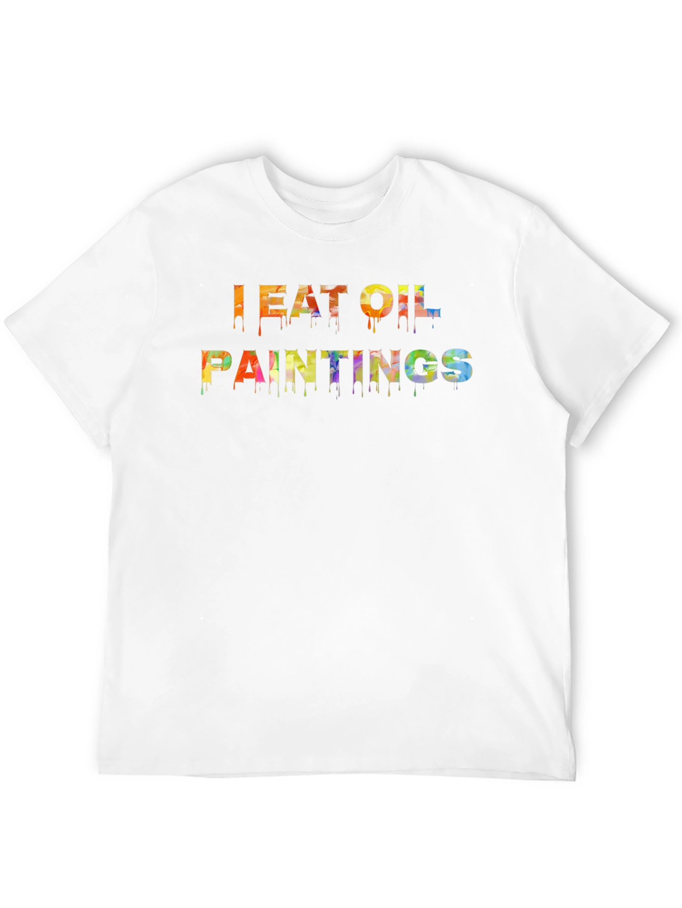 I Eat Oil Paintings Graphic Tee