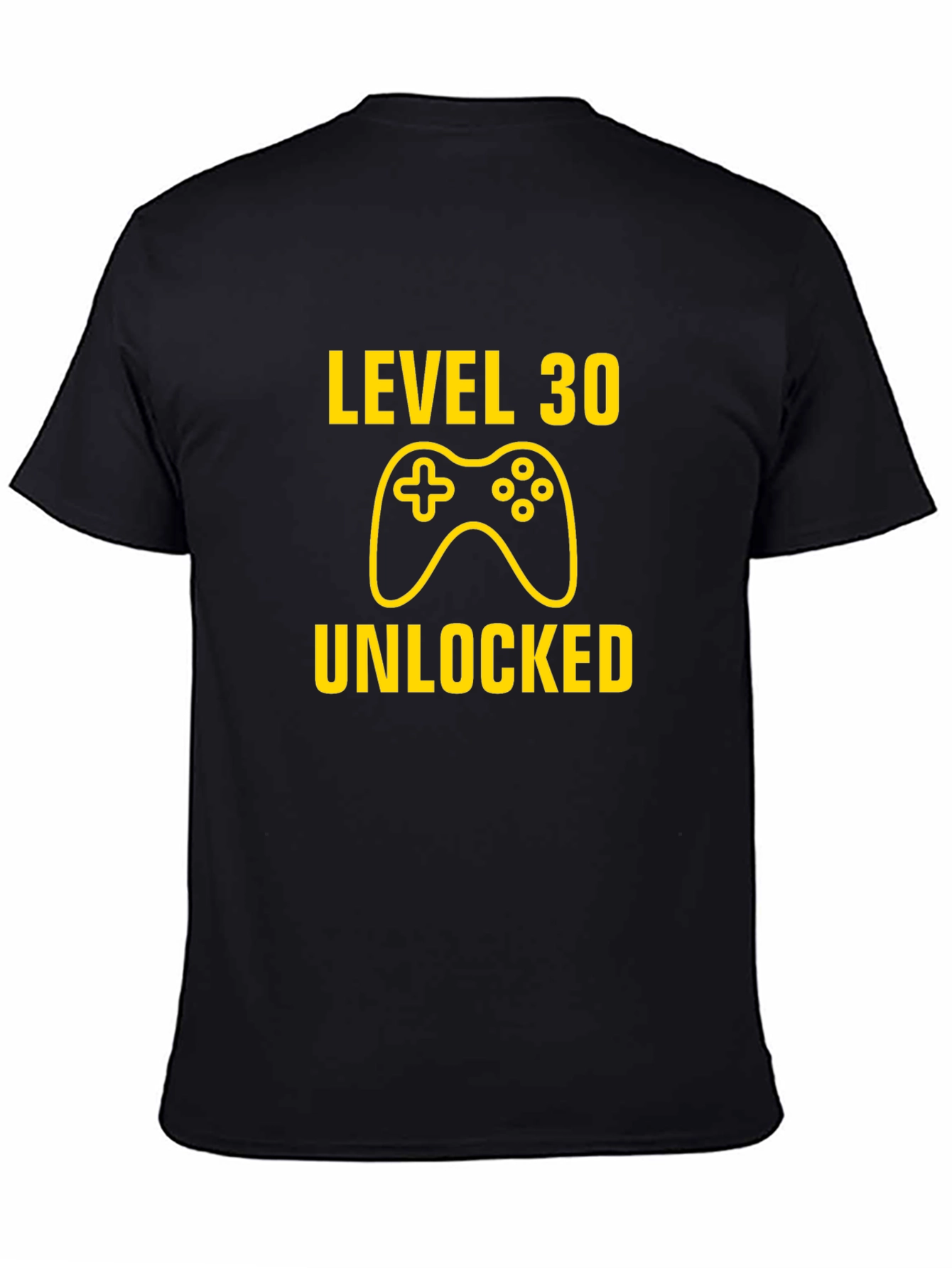 Level 30 Unlocked Graphic Tee - Gamer Birthday Shirt