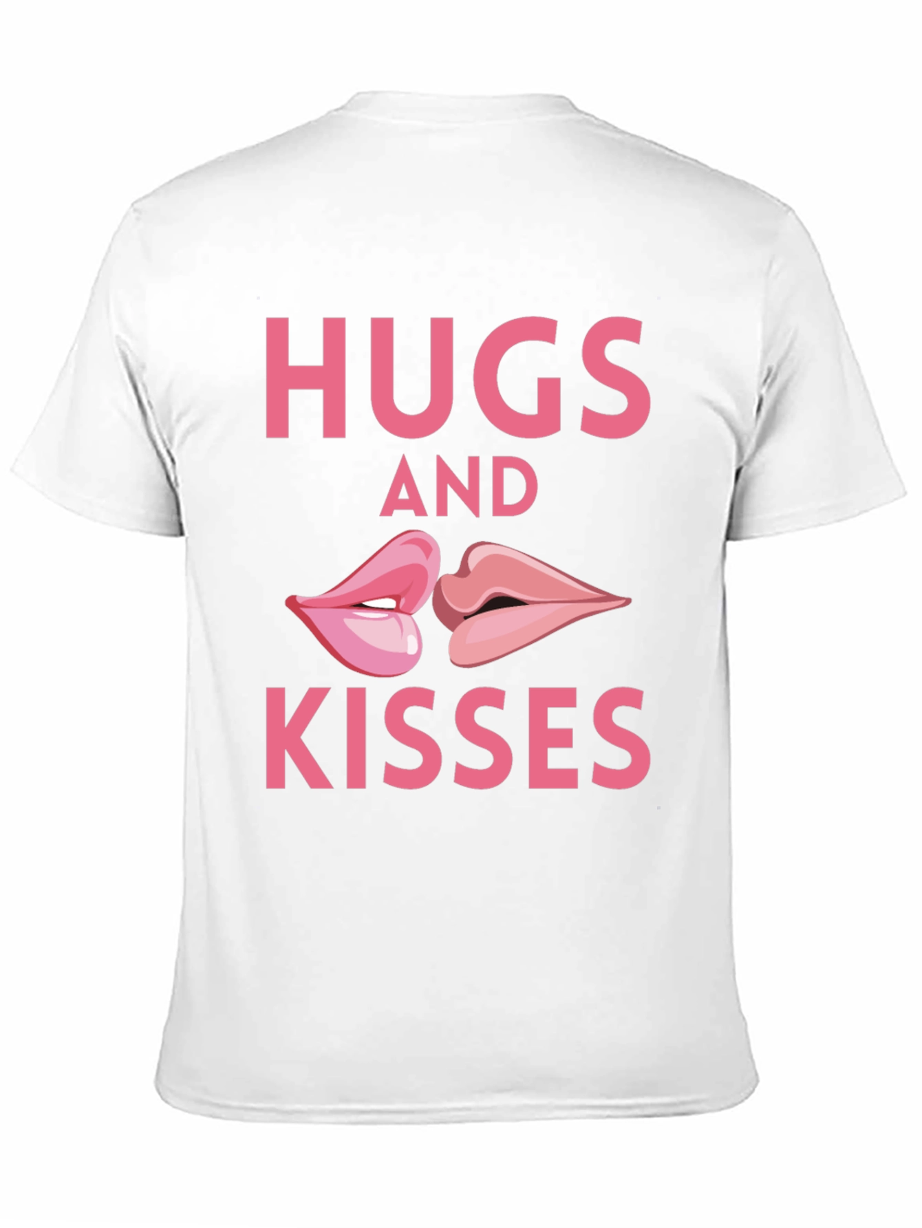 Hugs & Kisses Graphic T-Shirt - Black