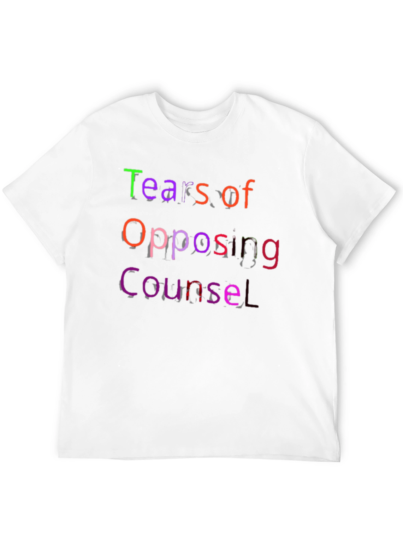 Tears of Opposing Counsel Black T-Shirt