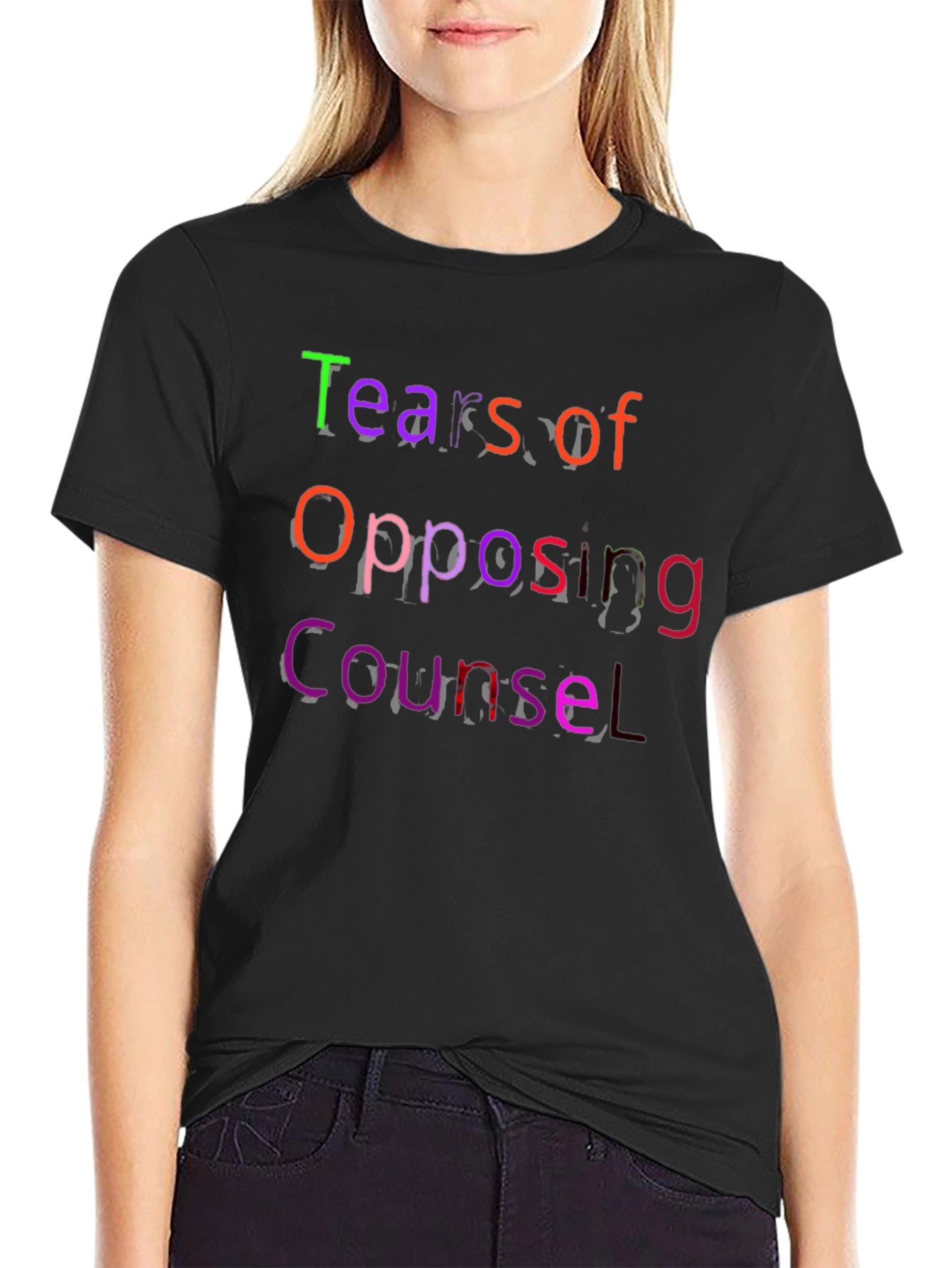 Tears of Opposing Counsel Black T-Shirt