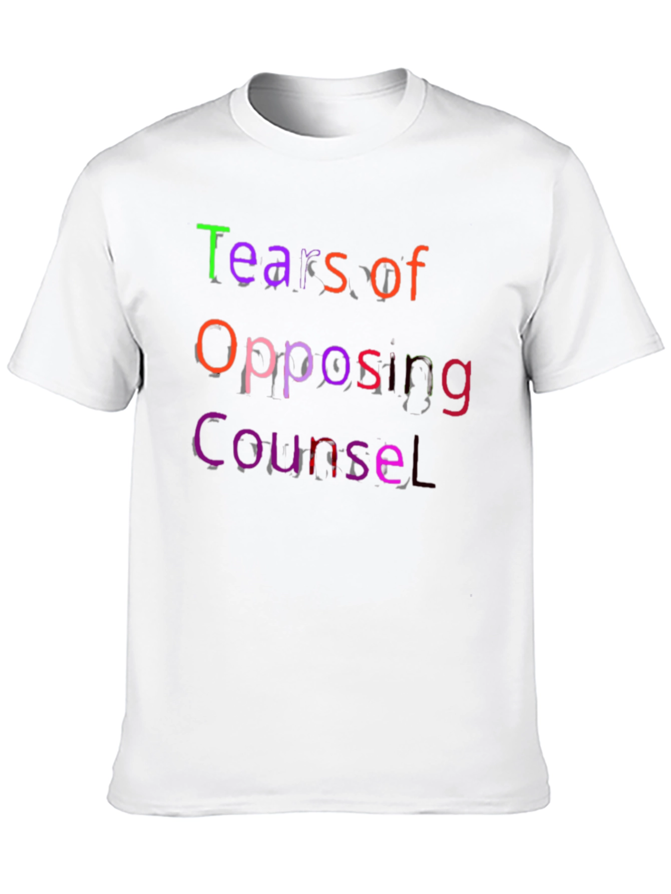 Tears of Opposing Counsel Black T-Shirt