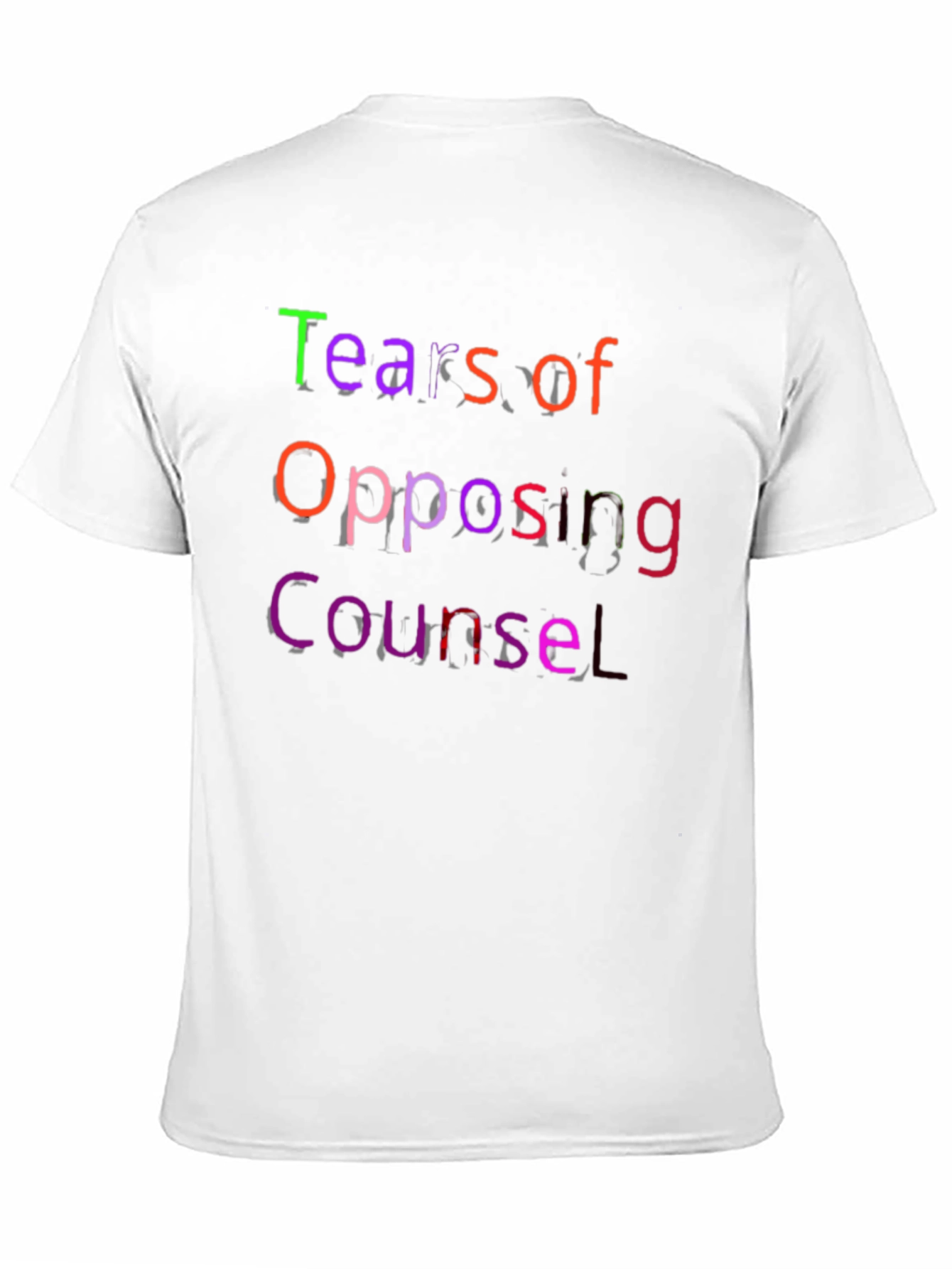 Tears of Opposing Counsel Black T-Shirt