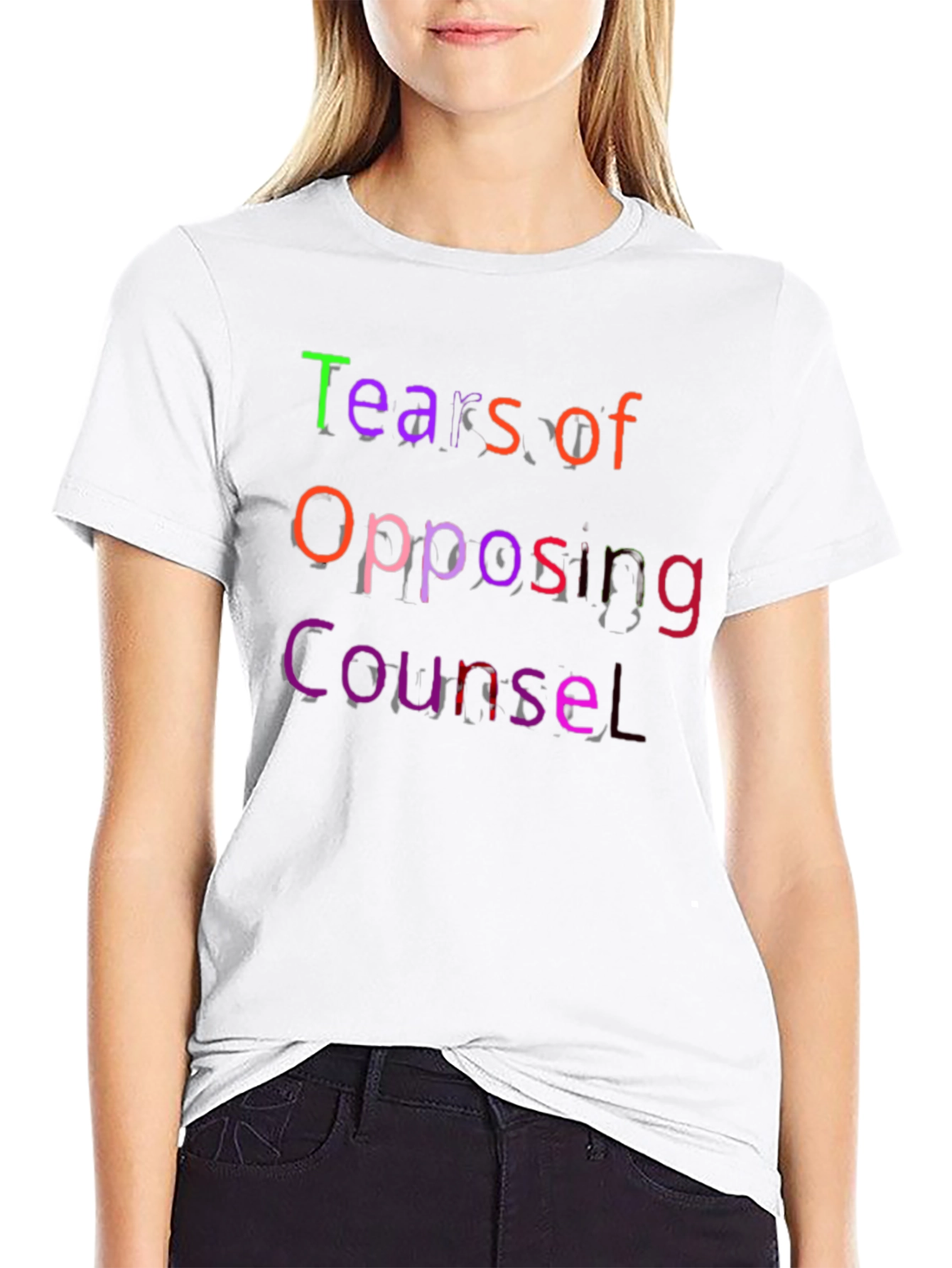 Tears of Opposing Counsel Black T-Shirt