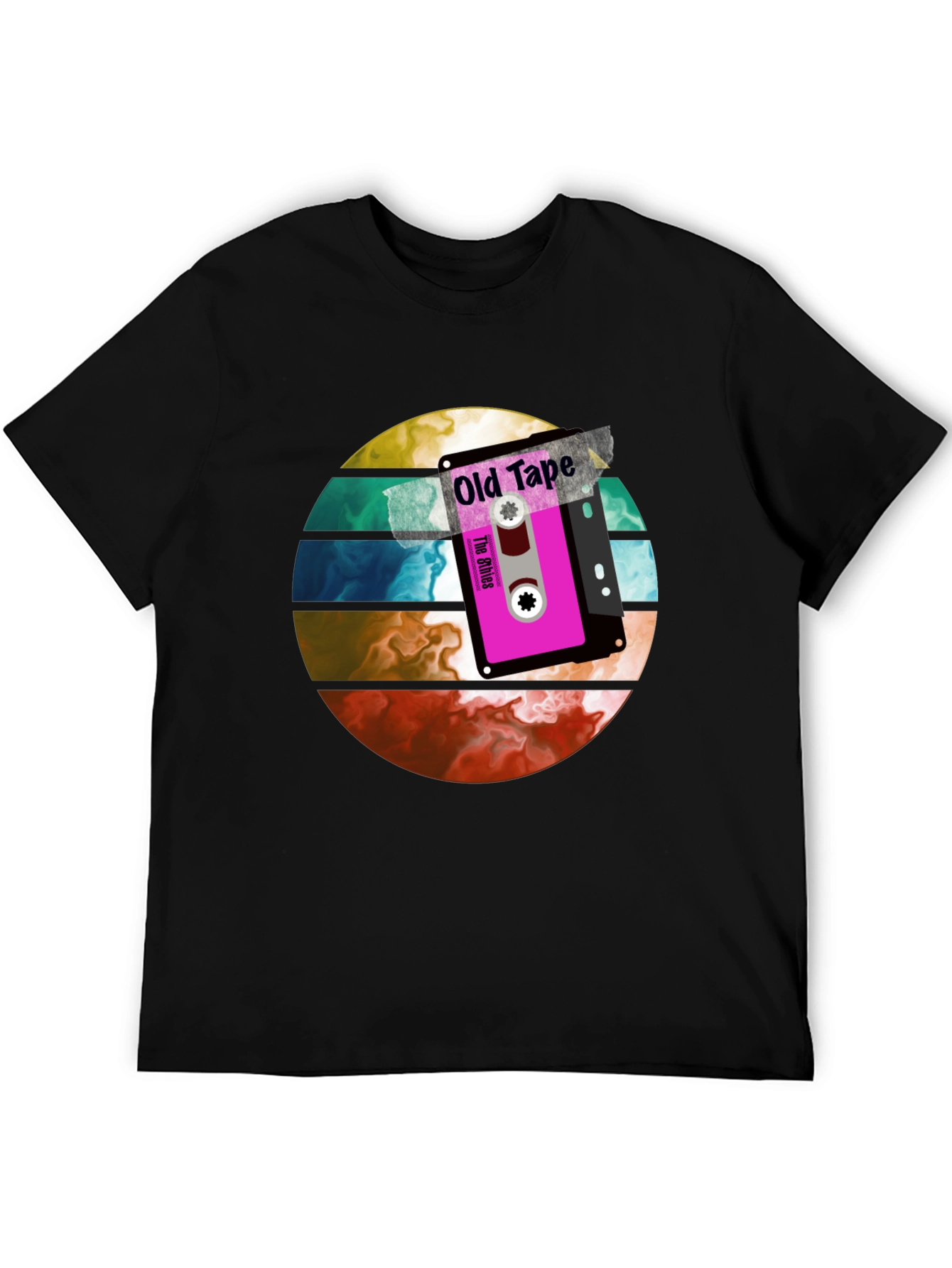 Retro Old Tape Graphic Tee - Unisex