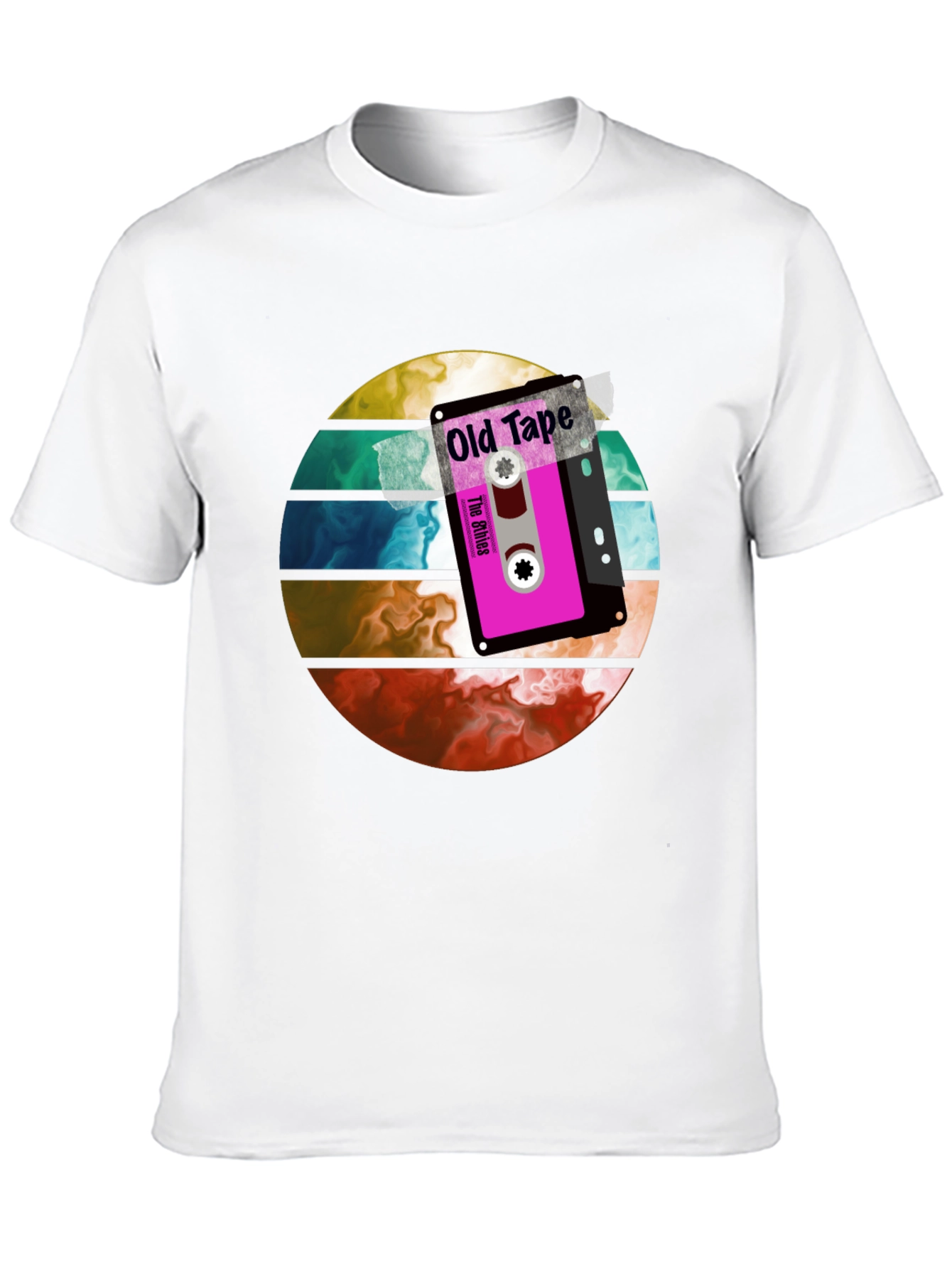 Retro Old Tape Graphic Tee - Unisex
