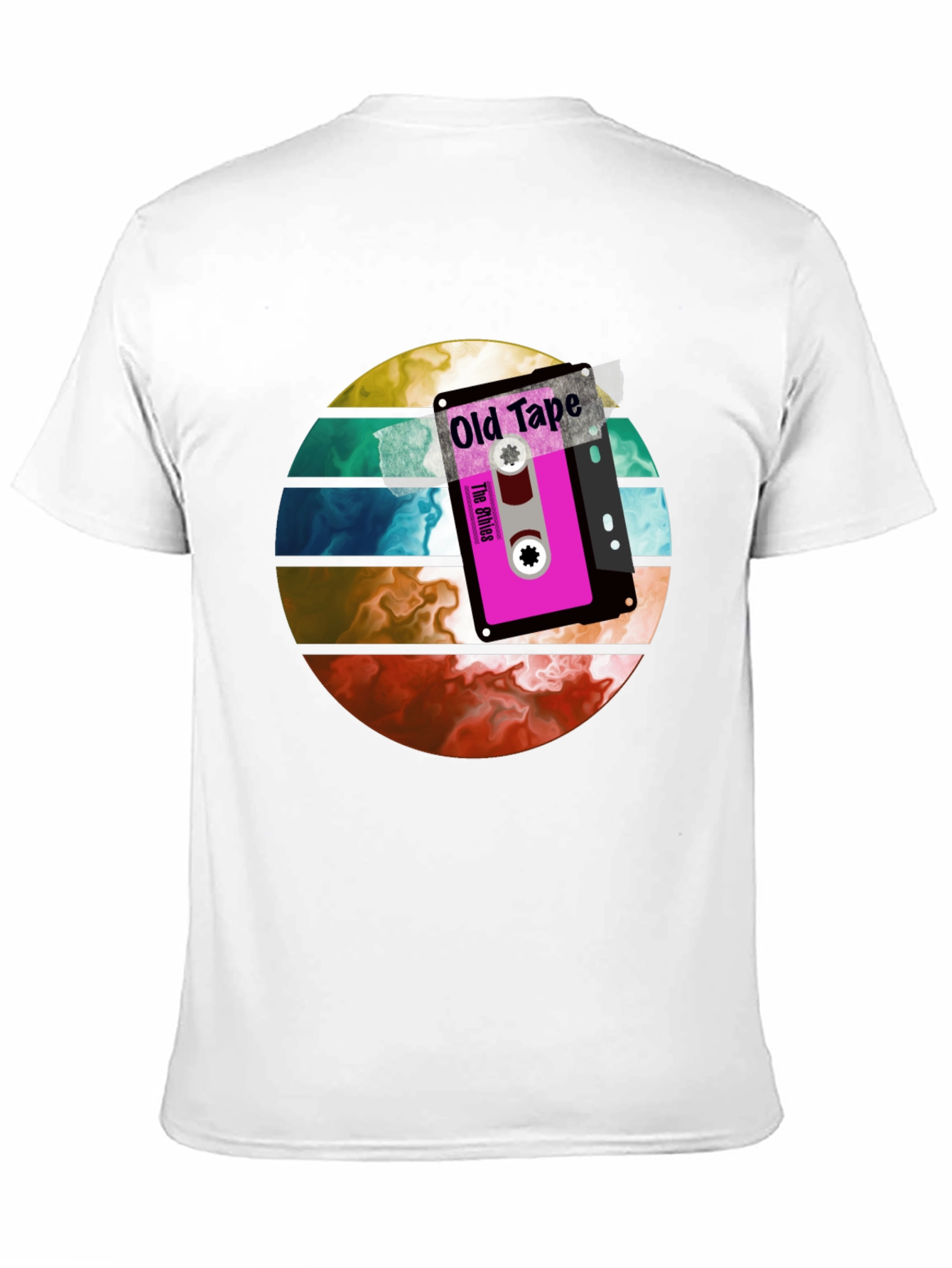 Retro Old Tape Graphic Tee - Unisex