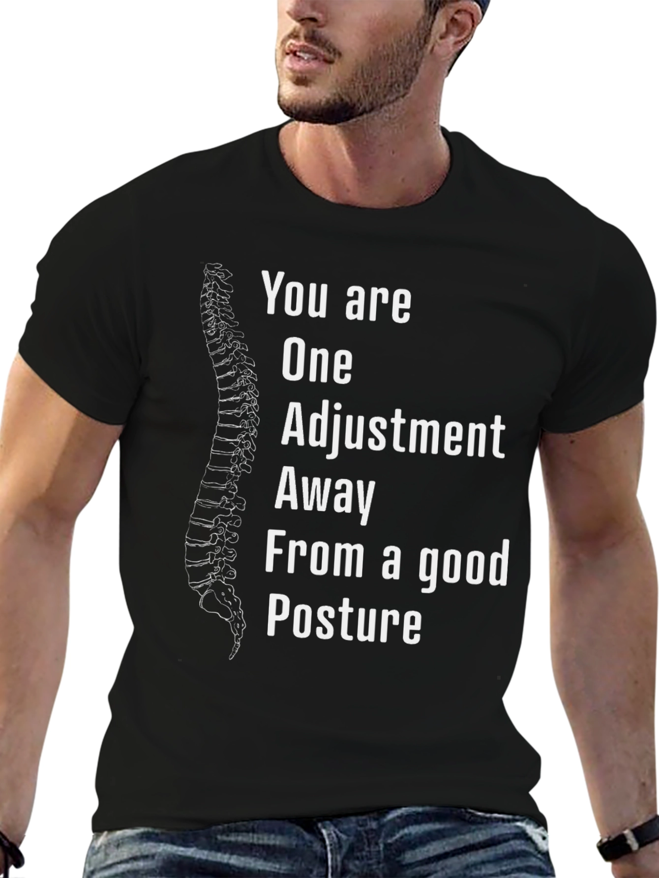 Chiropractic Adjustment Posture T-Shirt