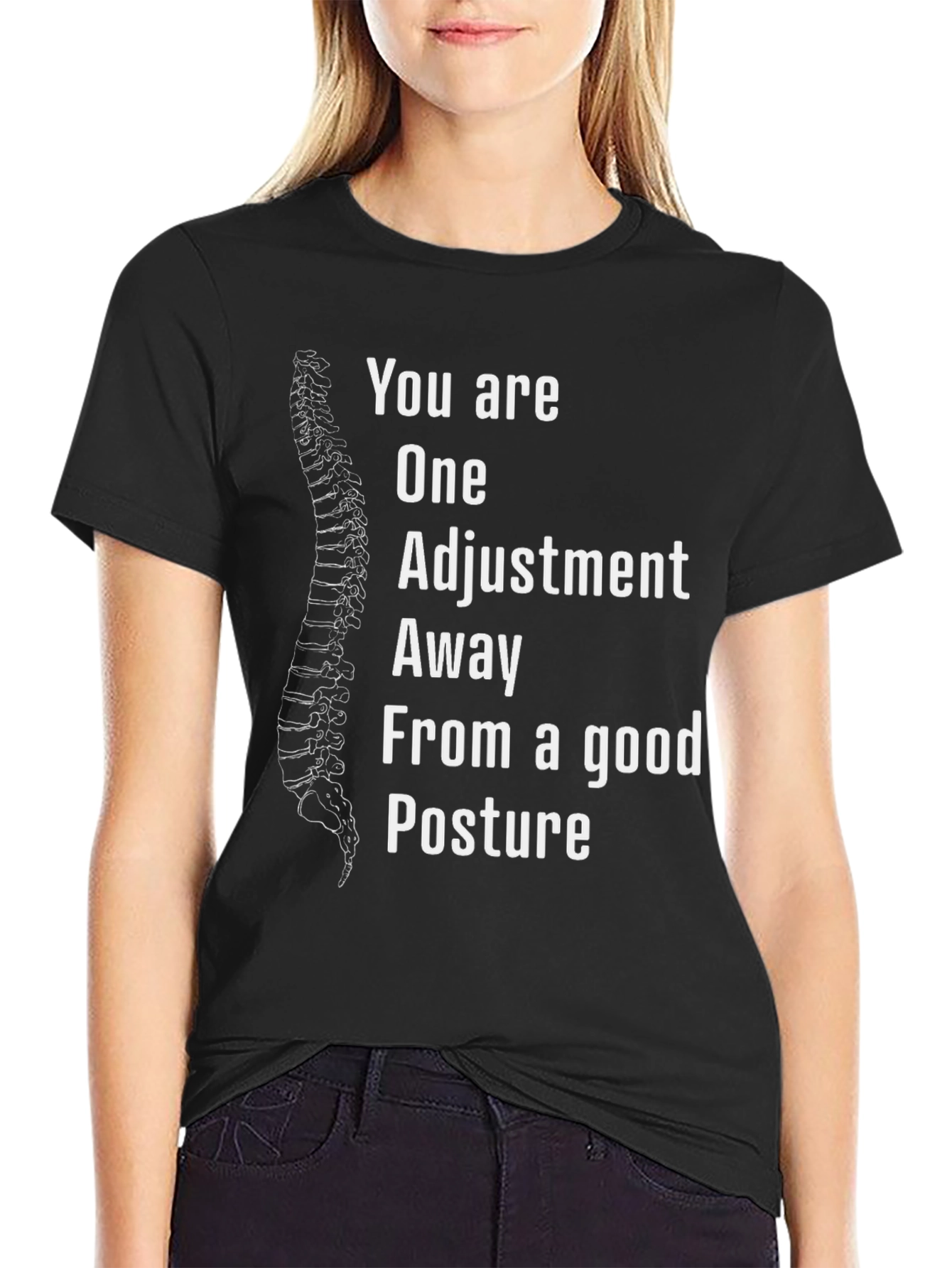 Chiropractic Adjustment Posture T-Shirt
