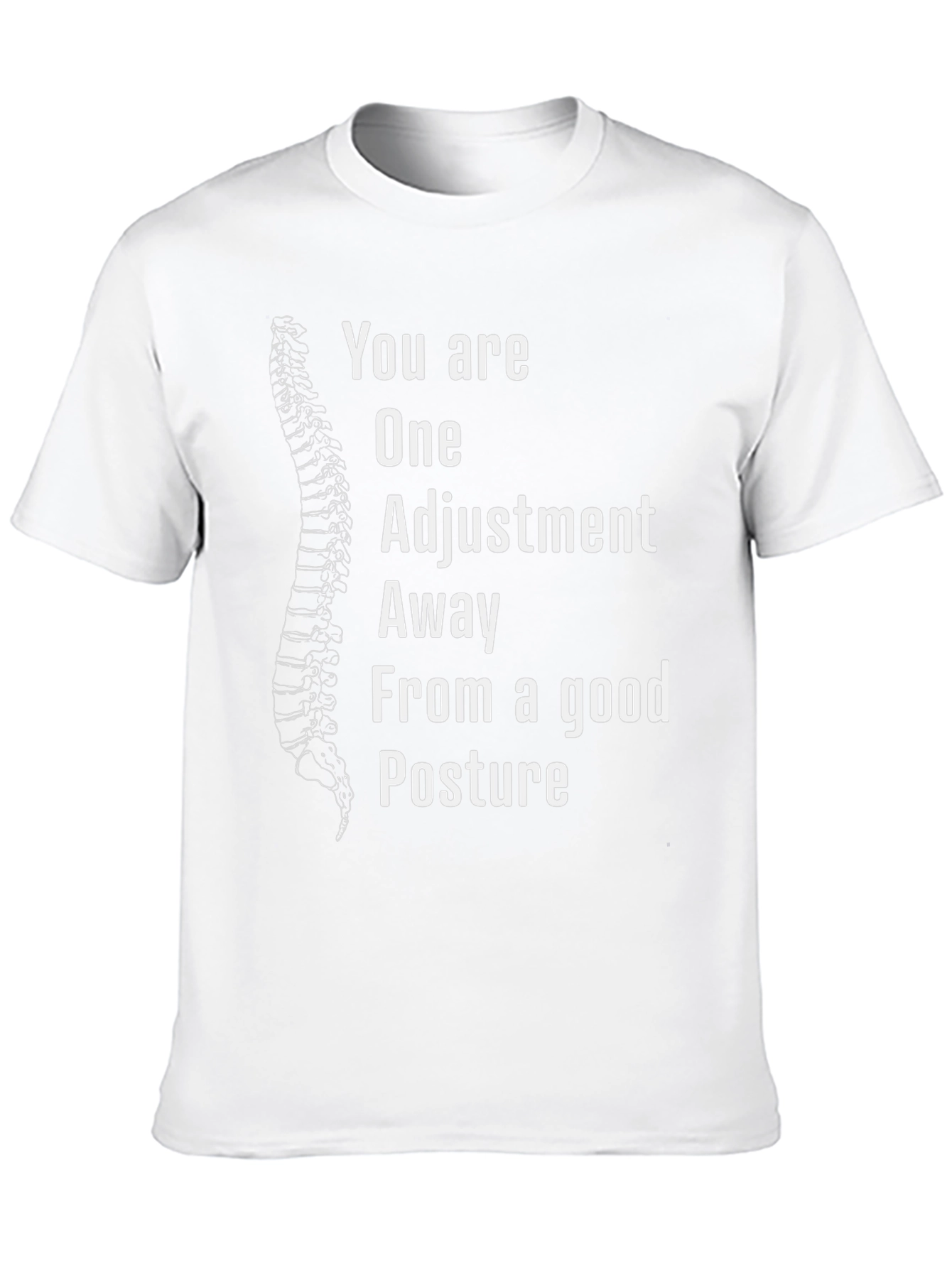 Chiropractic Adjustment Posture T-Shirt