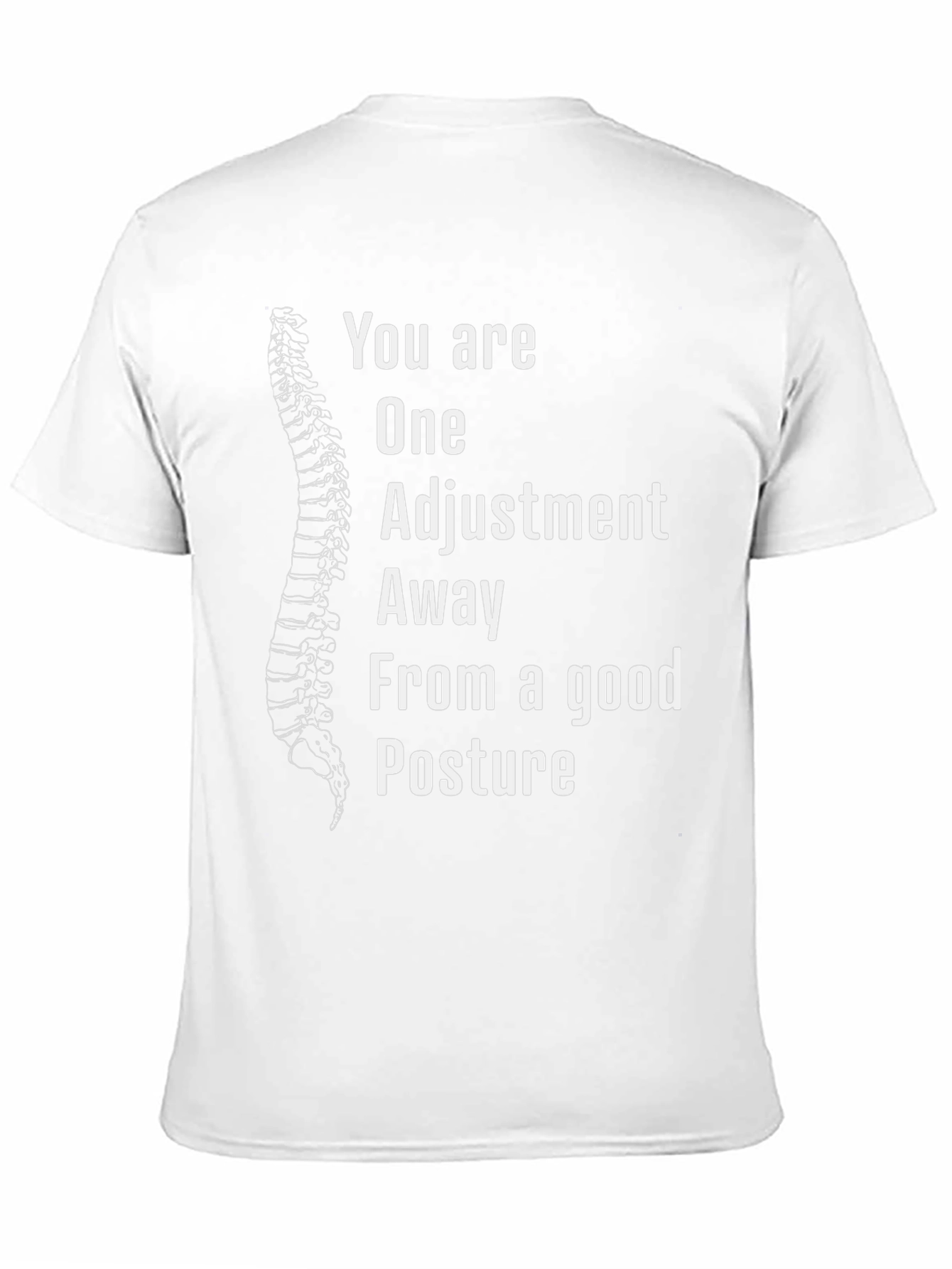 Chiropractic Adjustment Posture T-Shirt