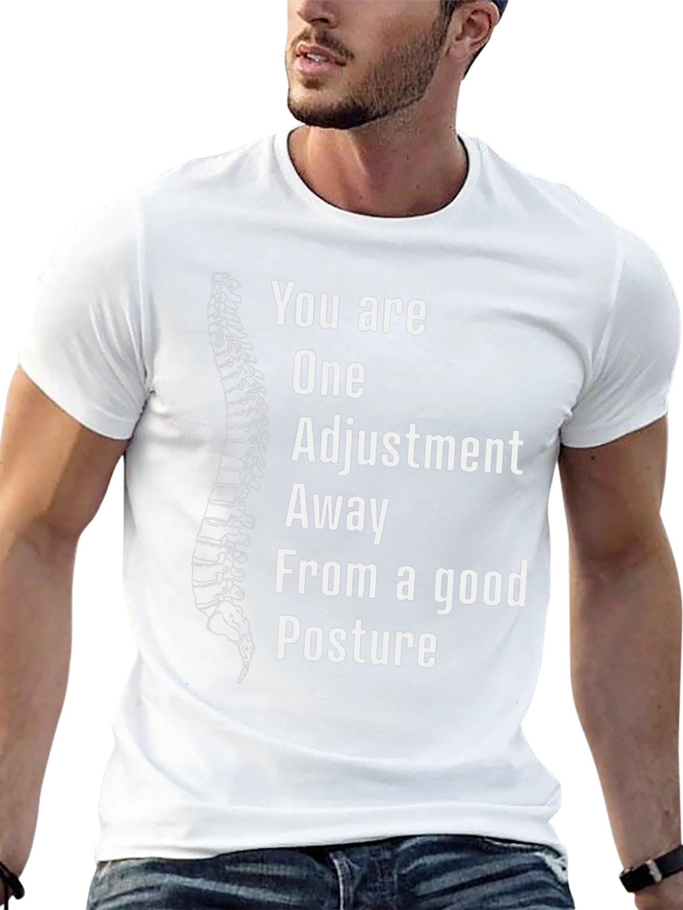 Chiropractic Adjustment Posture T-Shirt
