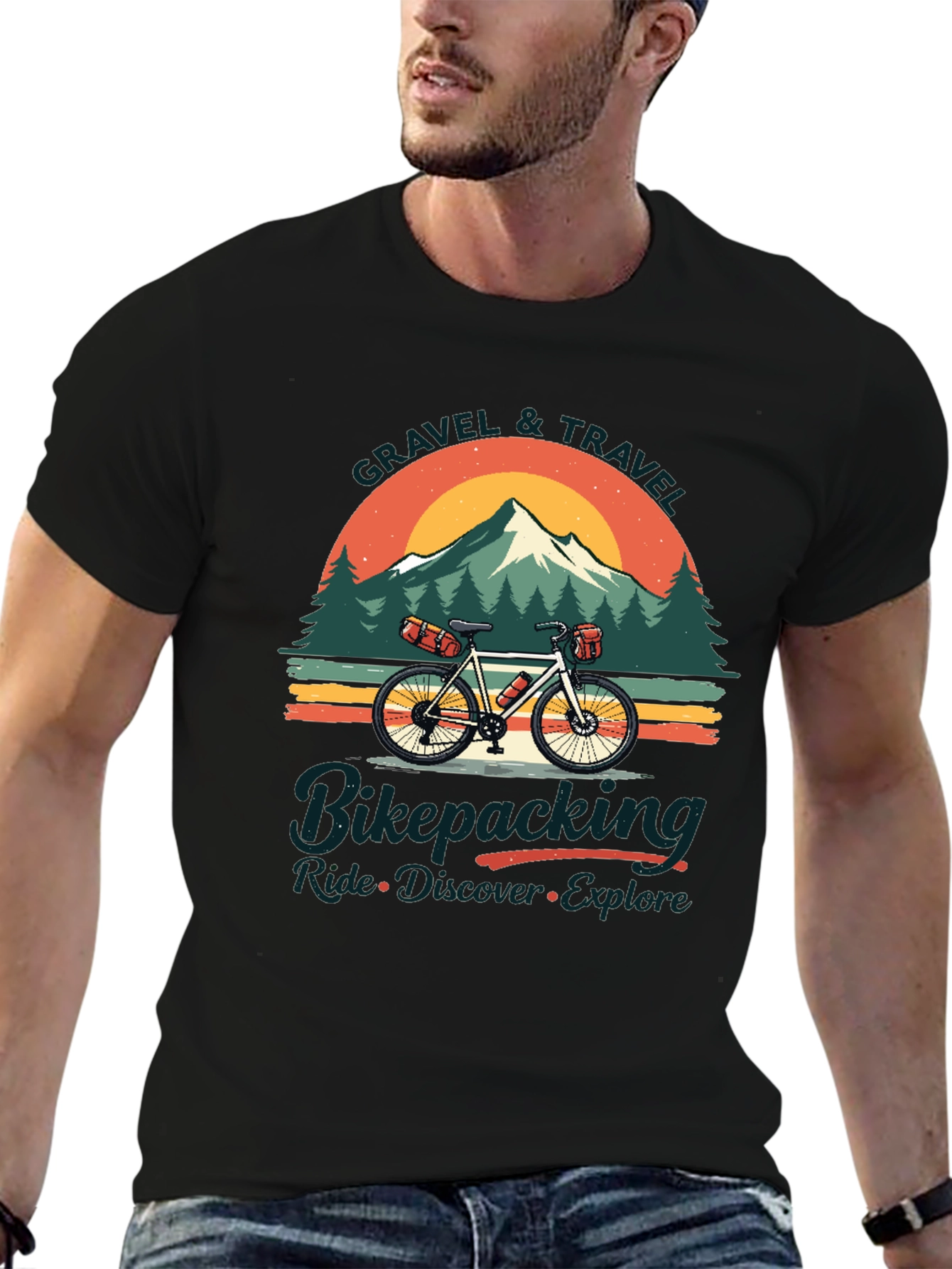 Gravel & Travel Bikepacking Ride T-Shirt