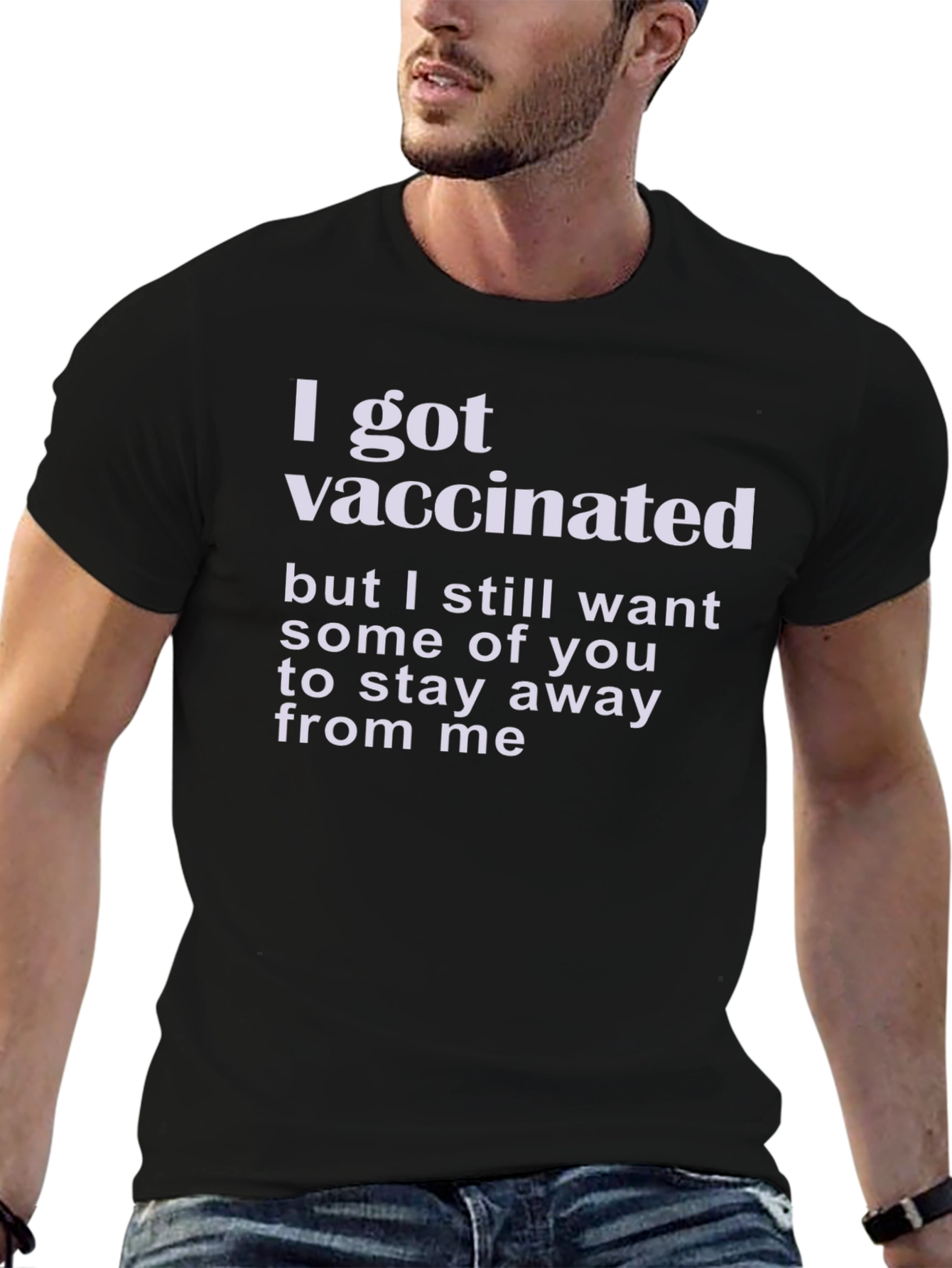 Vaccinated Sarcastic Graphic Tee