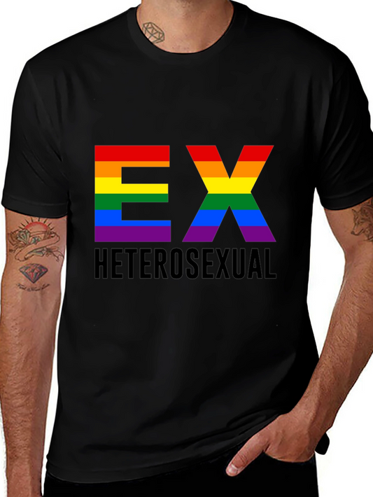 Ex Heterosexual LGBT Pride T-Shirt