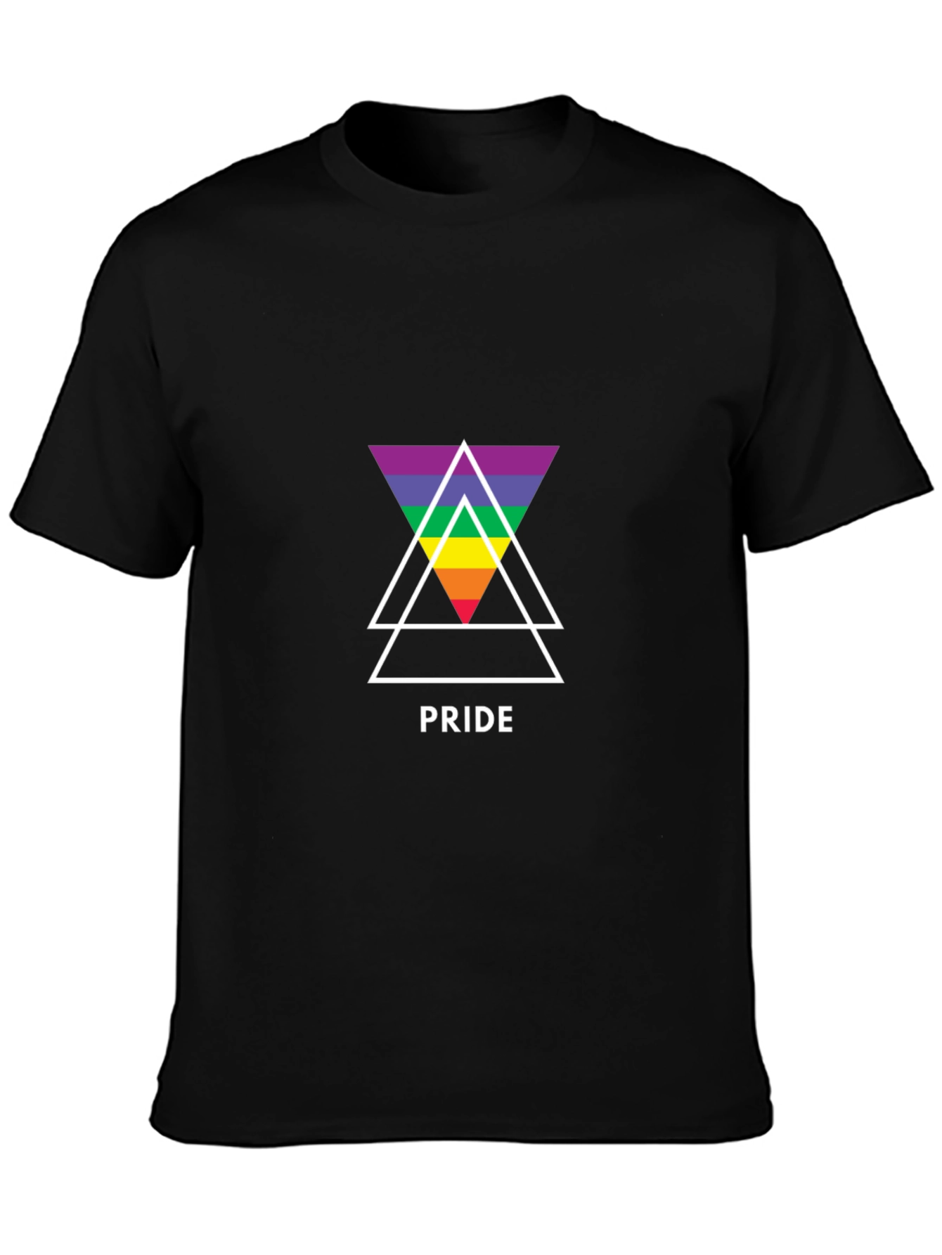 Pride Triangle Graphic T-Shirt - Unisex LGBT Tee
