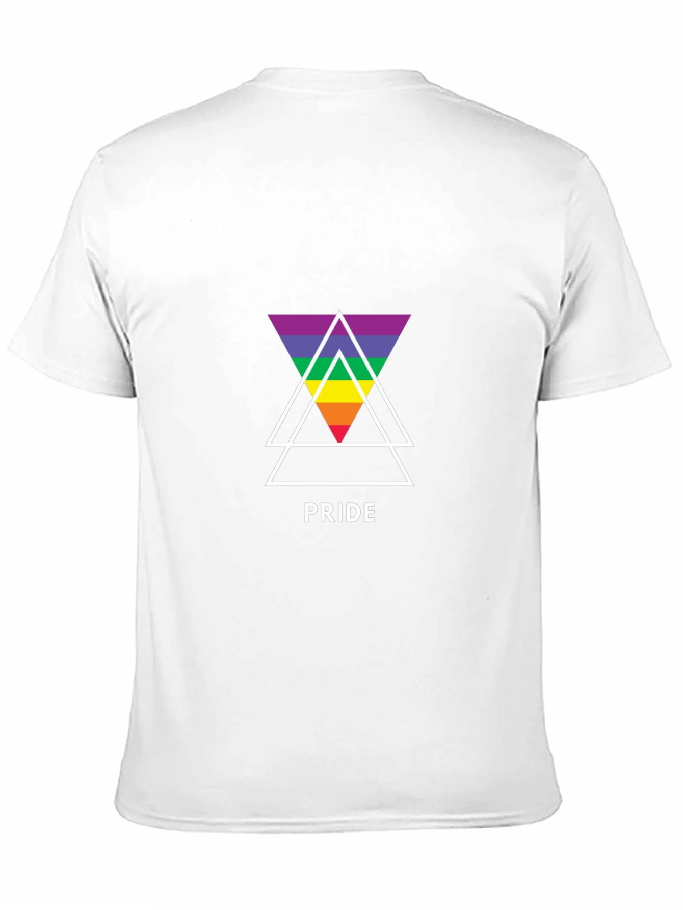 Pride Triangle Graphic T-Shirt - Unisex LGBT Tee