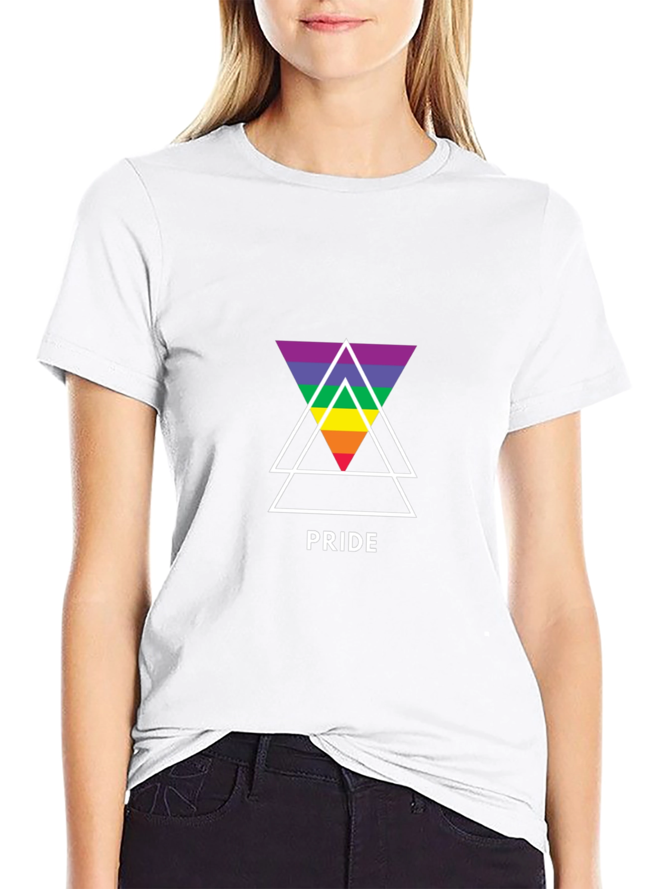 Pride Triangle Graphic T-Shirt - Unisex LGBT Tee