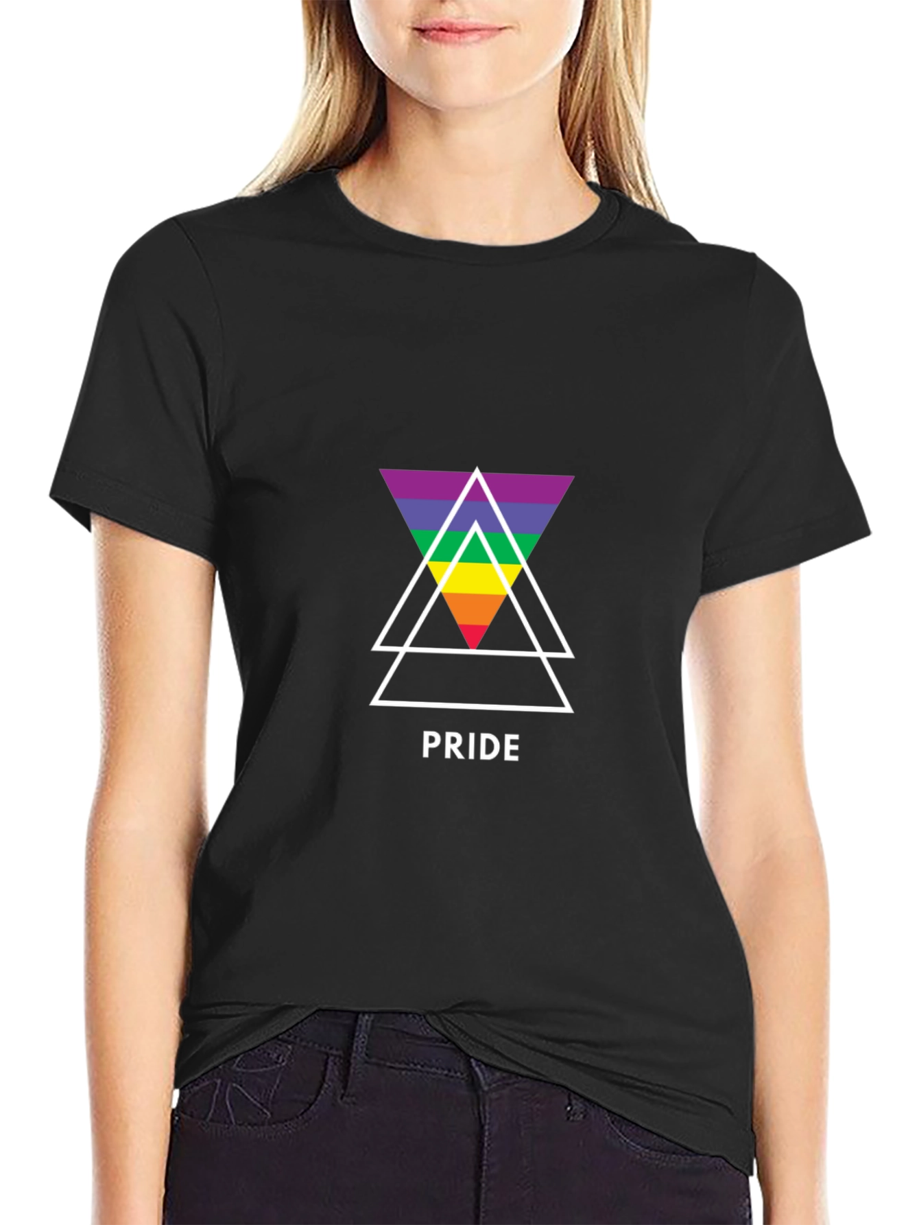 Pride Triangle Graphic T-Shirt - Unisex LGBT Tee