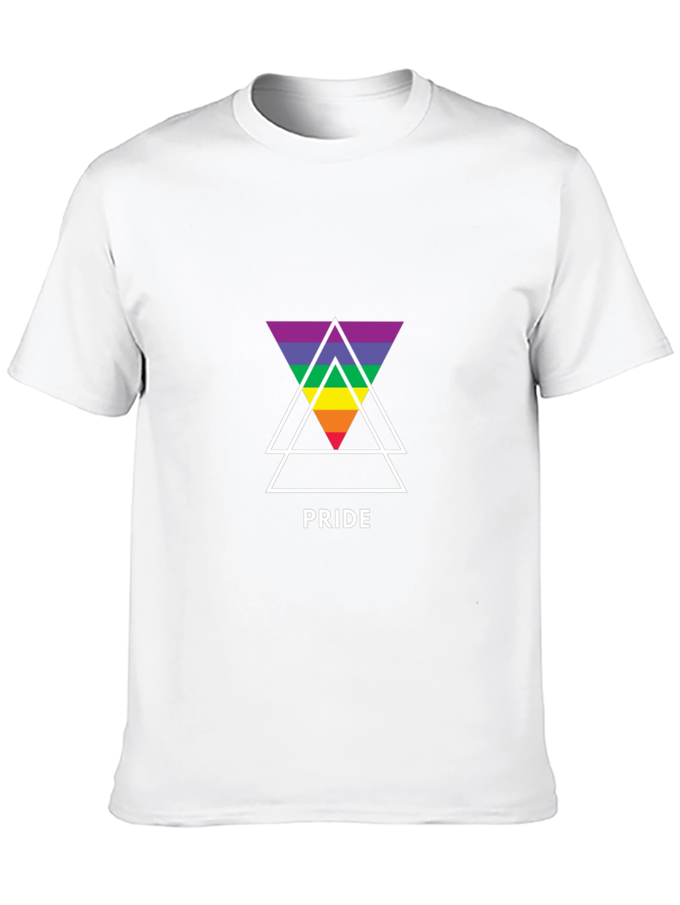 Pride Triangle Graphic T-Shirt - Unisex LGBT Tee