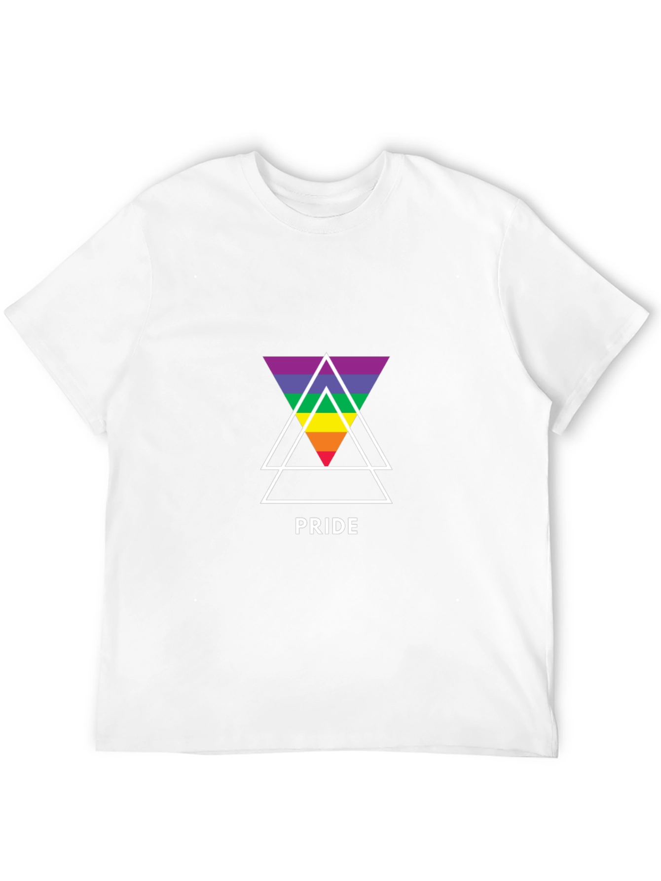 Pride Triangle Graphic T-Shirt - Unisex LGBT Tee