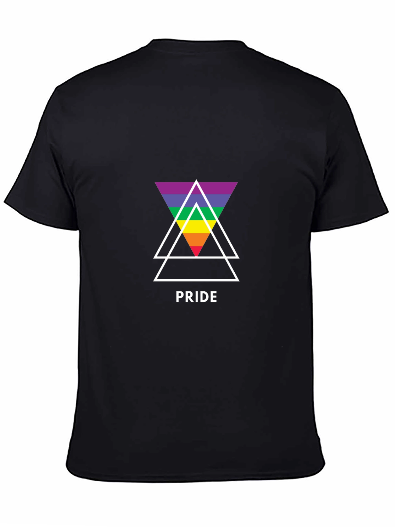 Pride Triangle Graphic T-Shirt - Unisex LGBT Tee