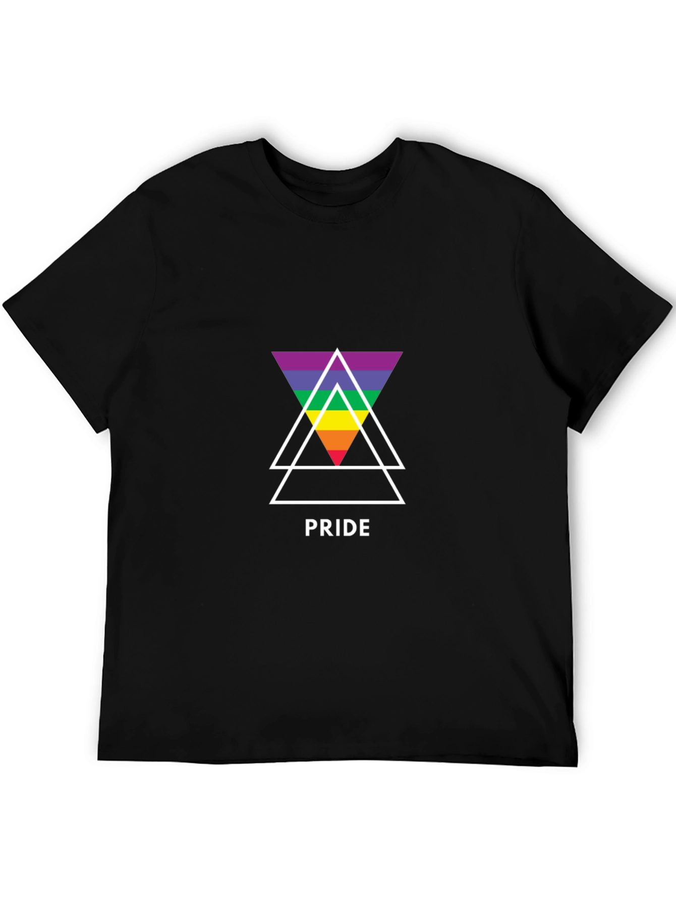 Pride Triangle Graphic T-Shirt - Unisex LGBT Tee