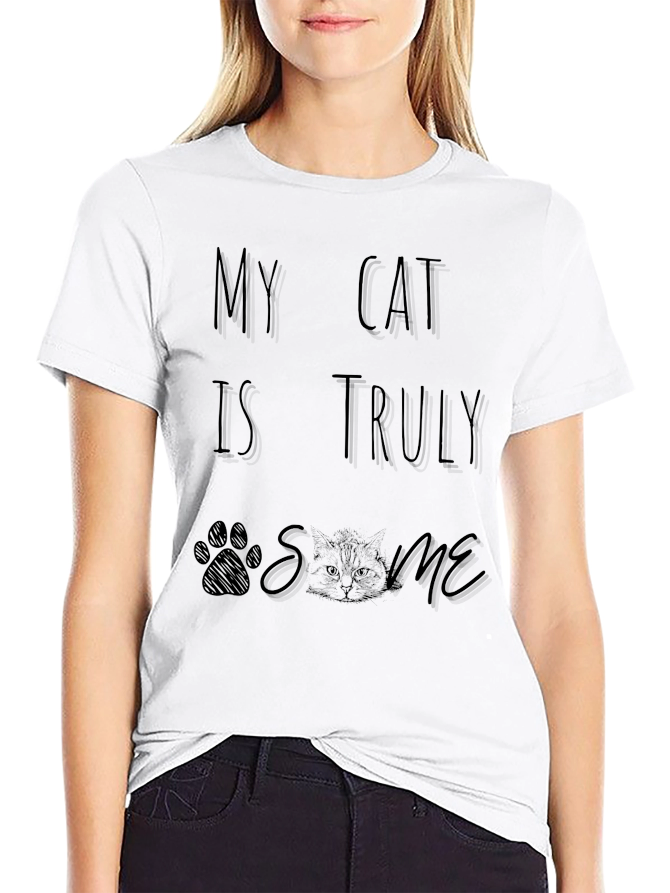 My Cat is Truly Awesome T-Shirt