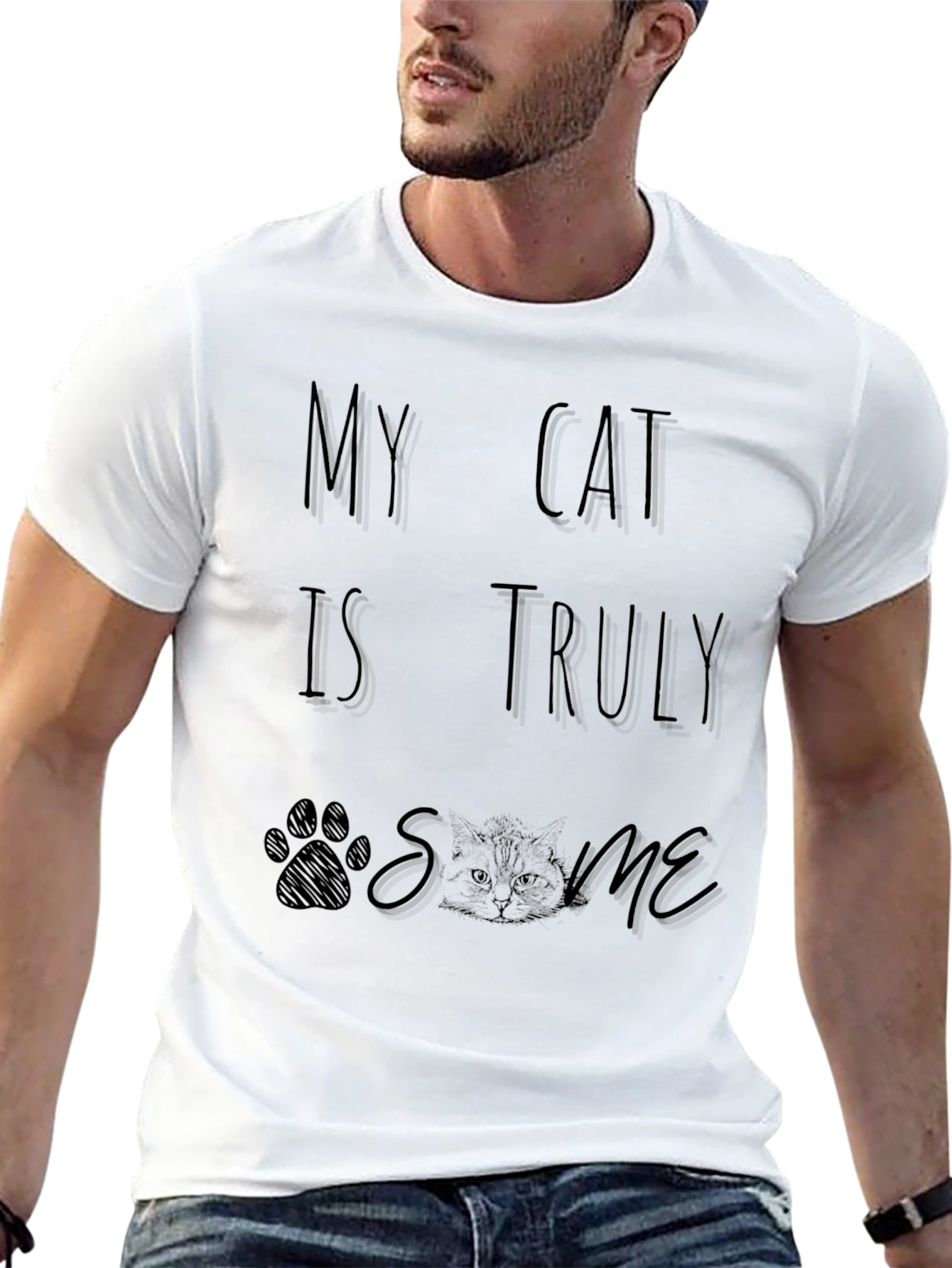 My Cat is Truly Awesome T-Shirt