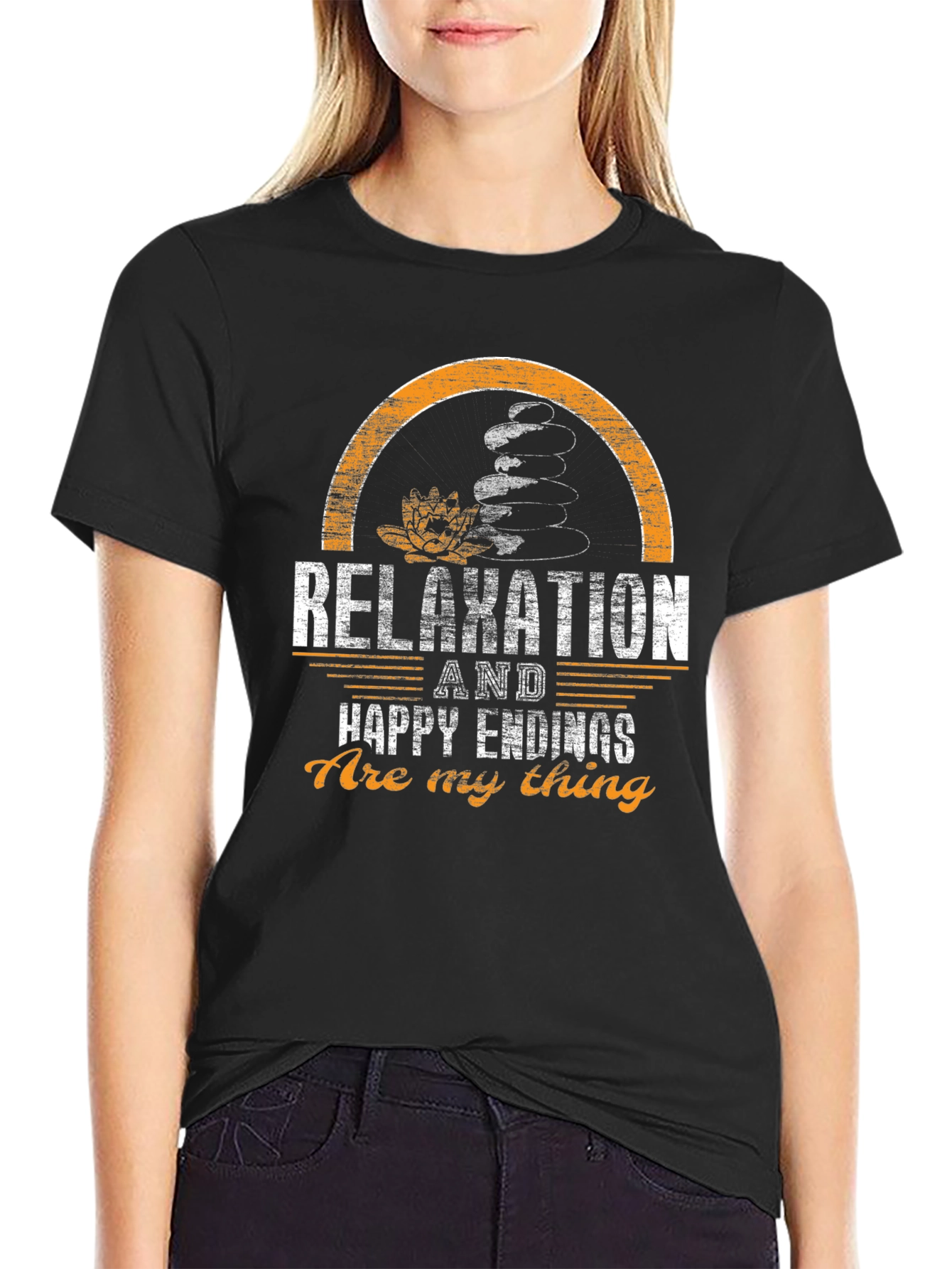Relaxation T-Shirt: Happy Endings Are My Thing