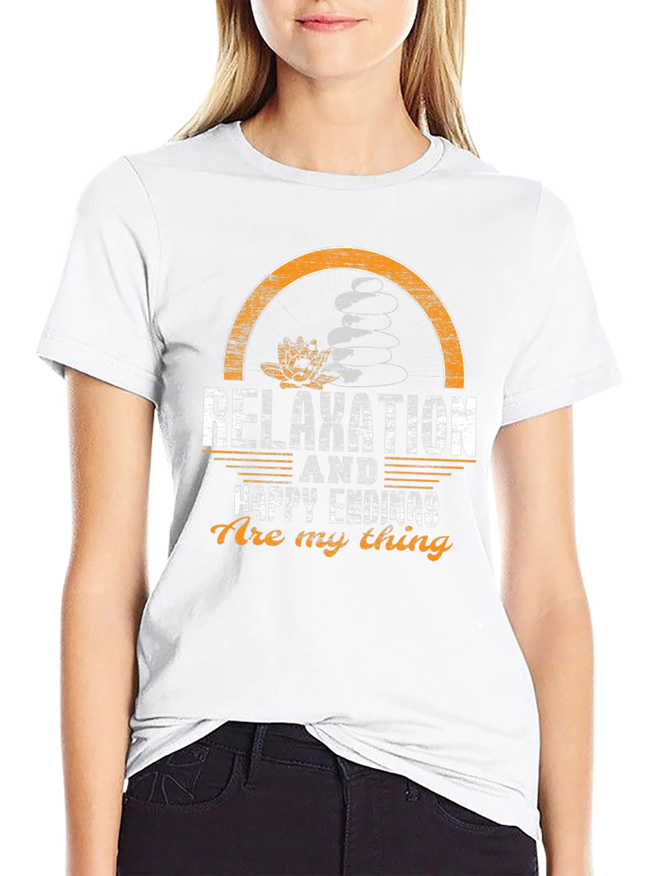 Relaxation T-Shirt: Happy Endings Are My Thing