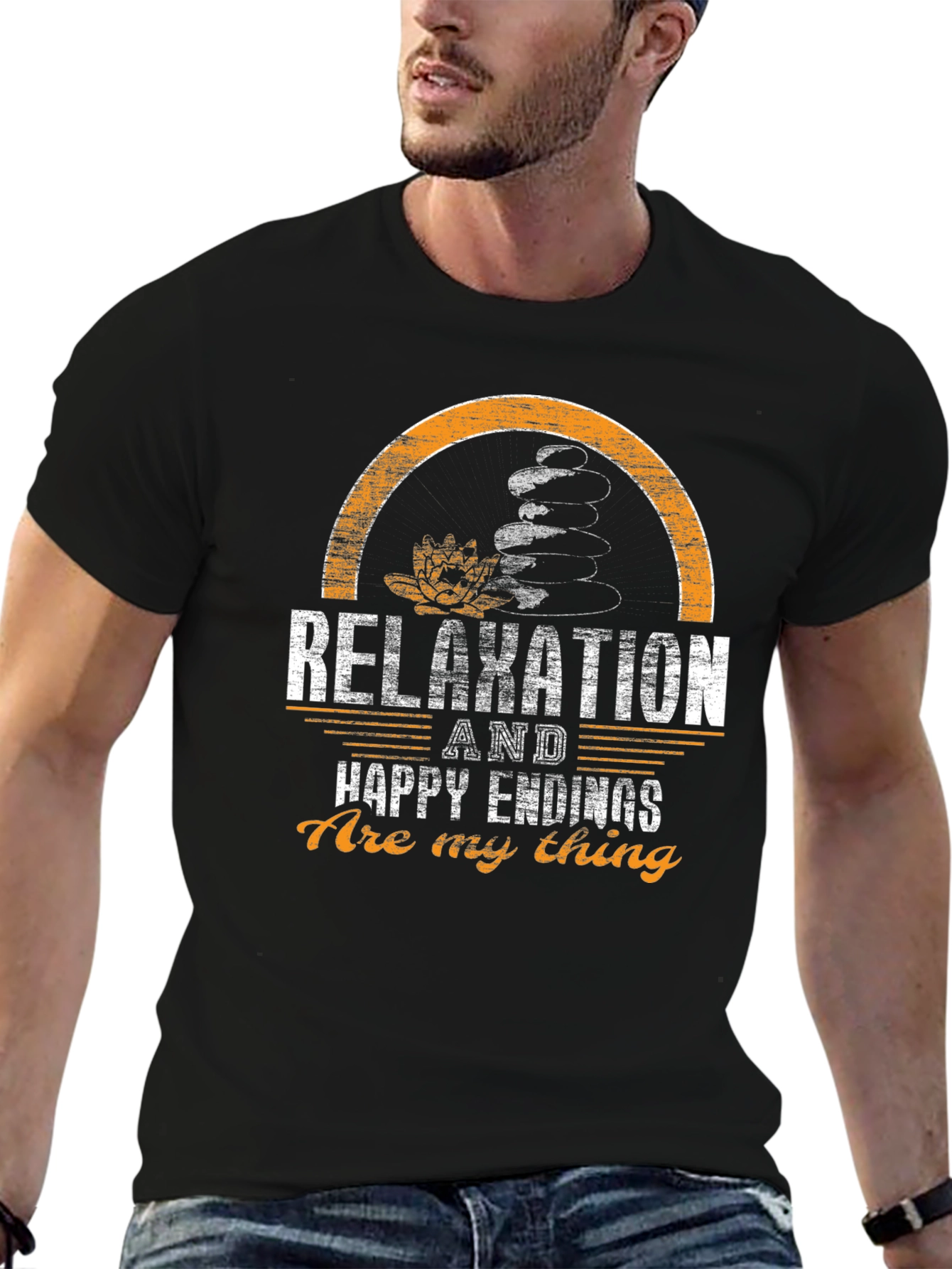 Relaxation T-Shirt: Happy Endings Are My Thing