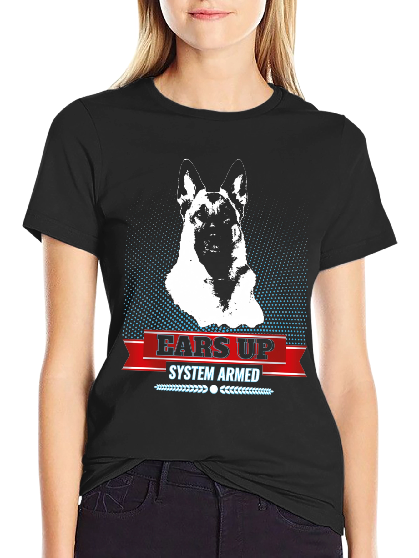 Ears Up System Armed Graphic T-Shirt