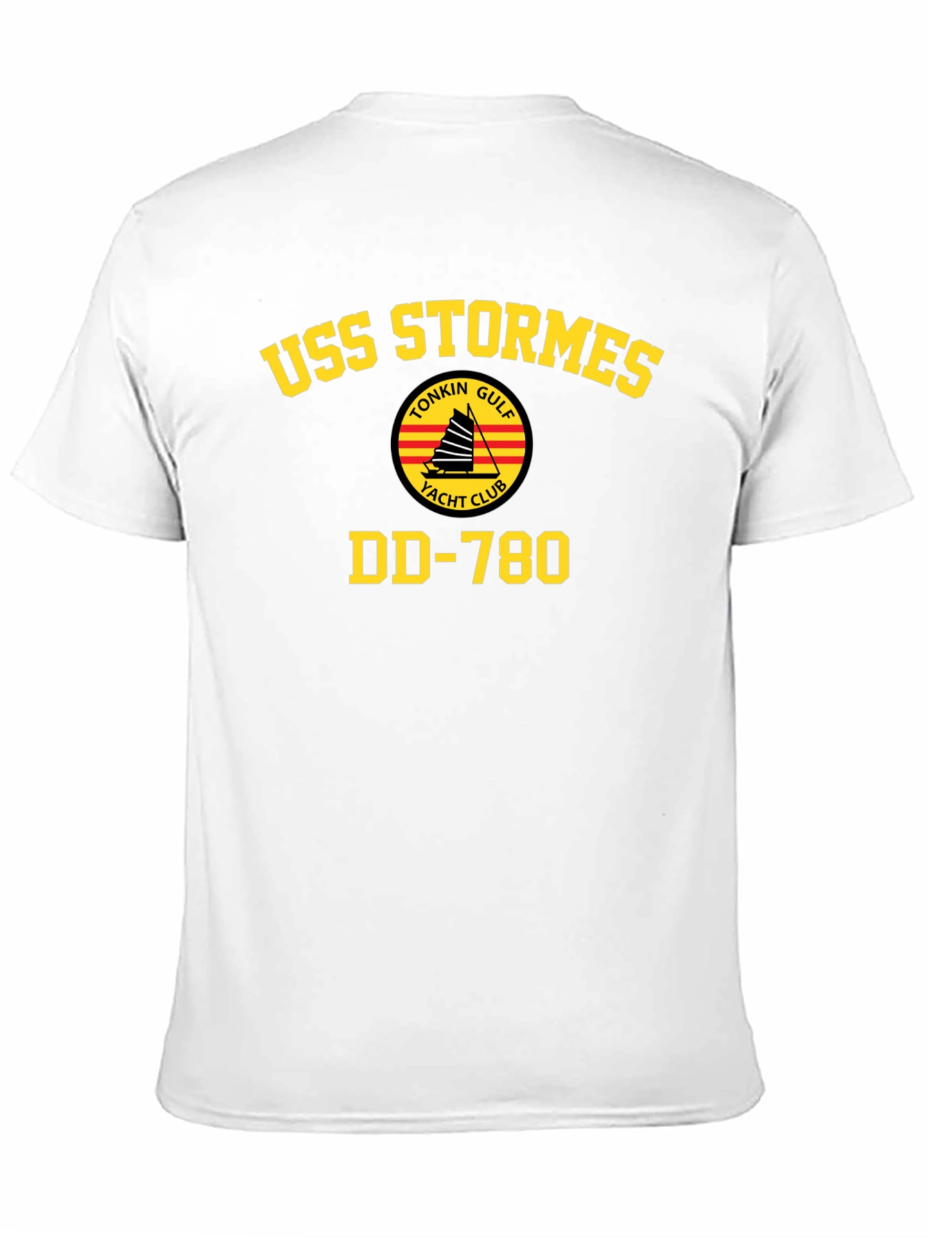 USS Stormes DD-780 Tonkin Gulf Yacht Club T-Shirt