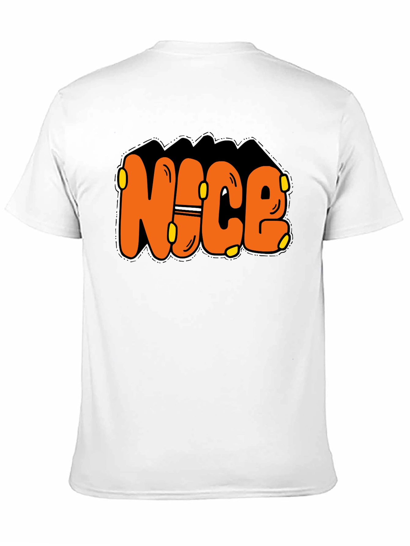 Nice Graphic Print T-Shirt