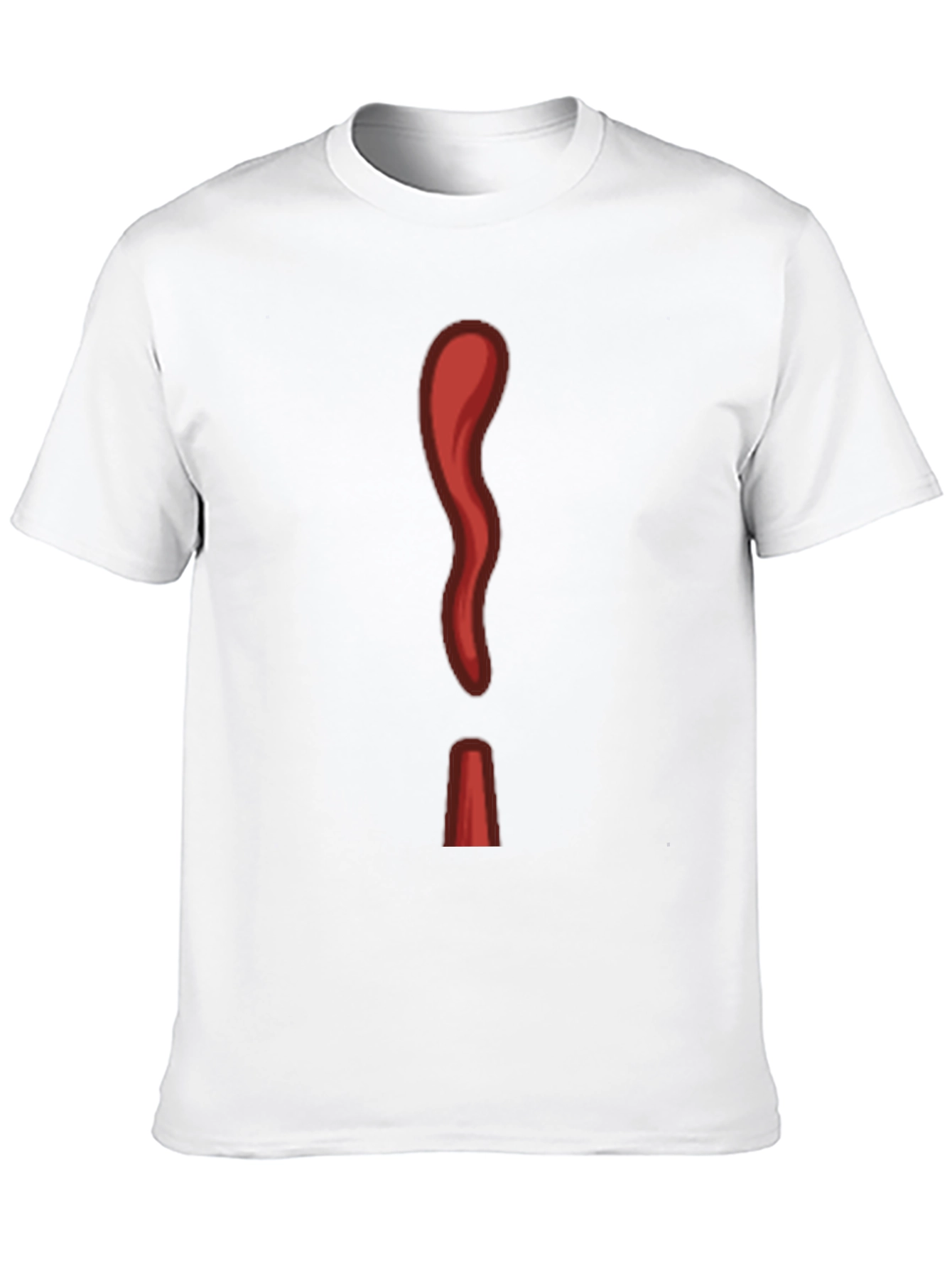 Red Ketchup Exclamation Graphic Tee