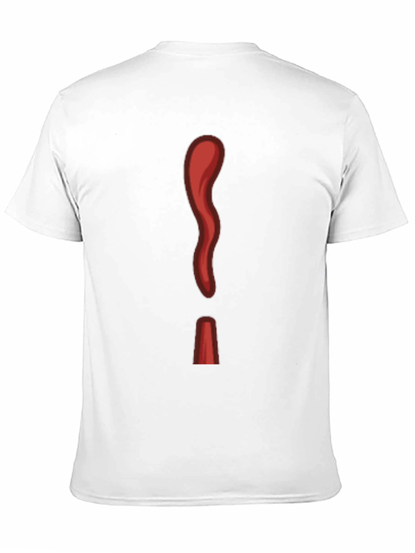 Red Ketchup Exclamation Graphic Tee