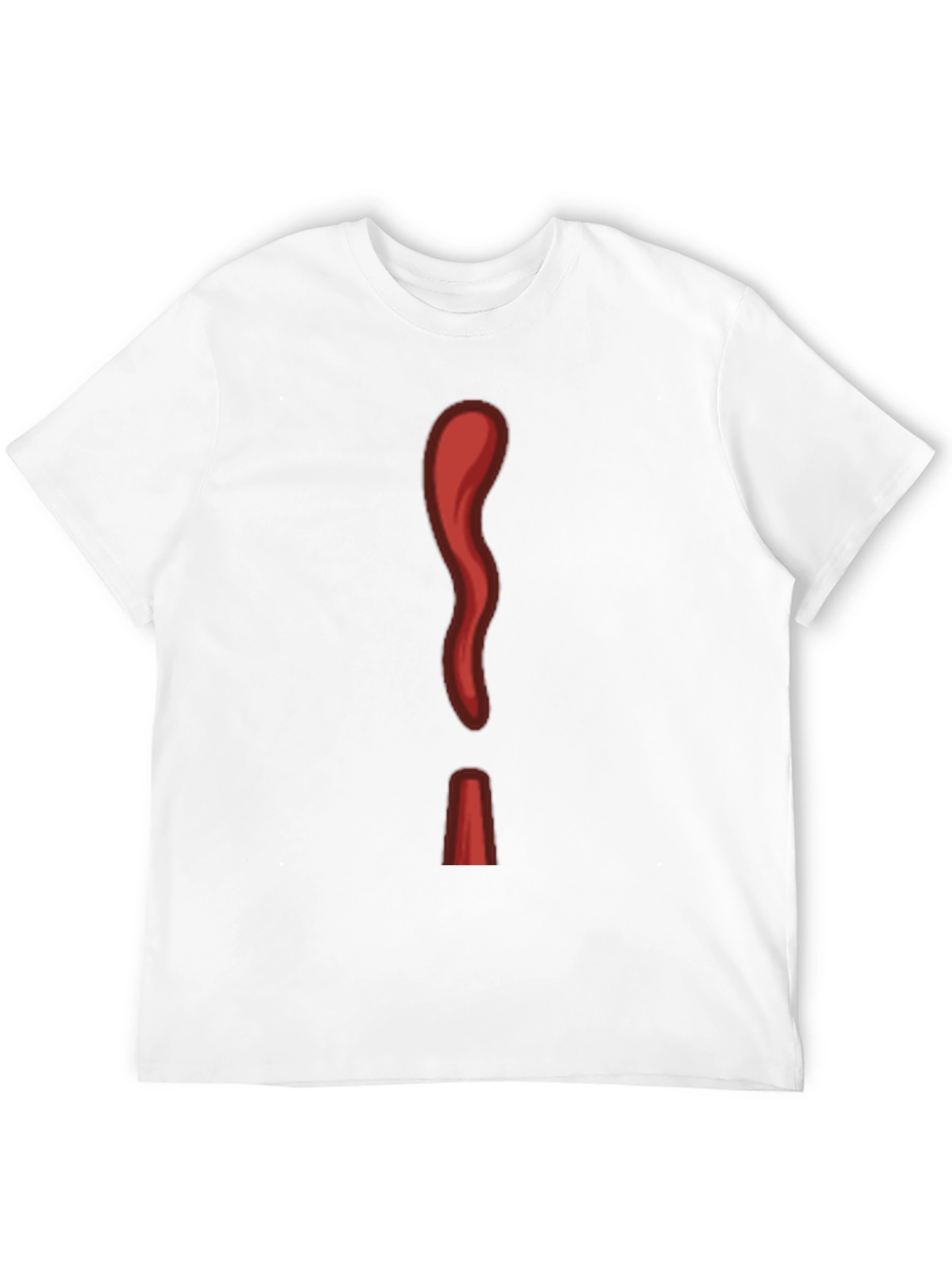 Red Ketchup Exclamation Graphic Tee