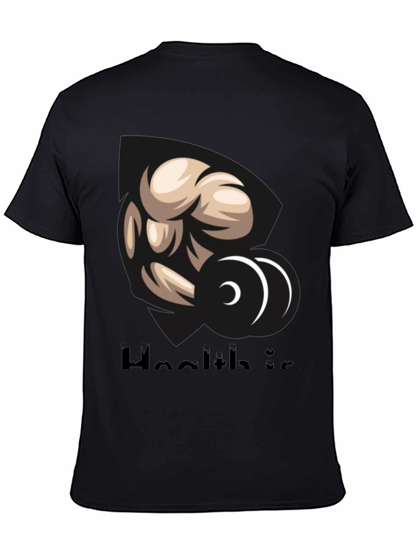Workout Graphic Tee - Health is...