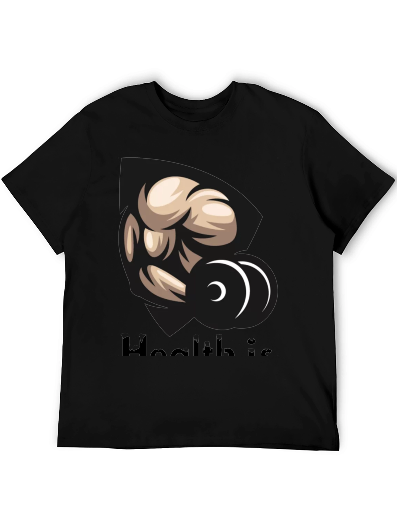 Workout Graphic Tee - Health is...