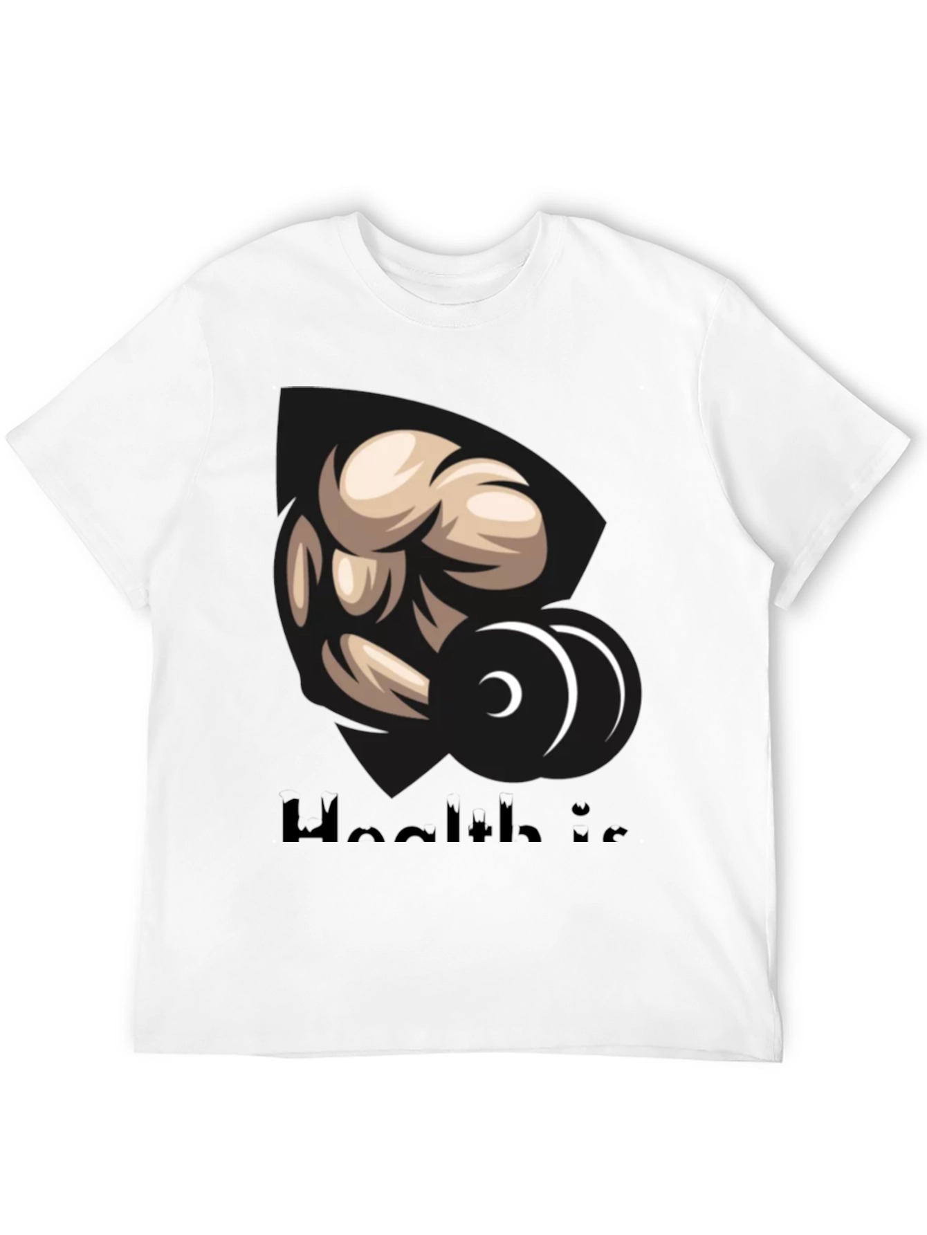 Workout Graphic Tee - Health is...