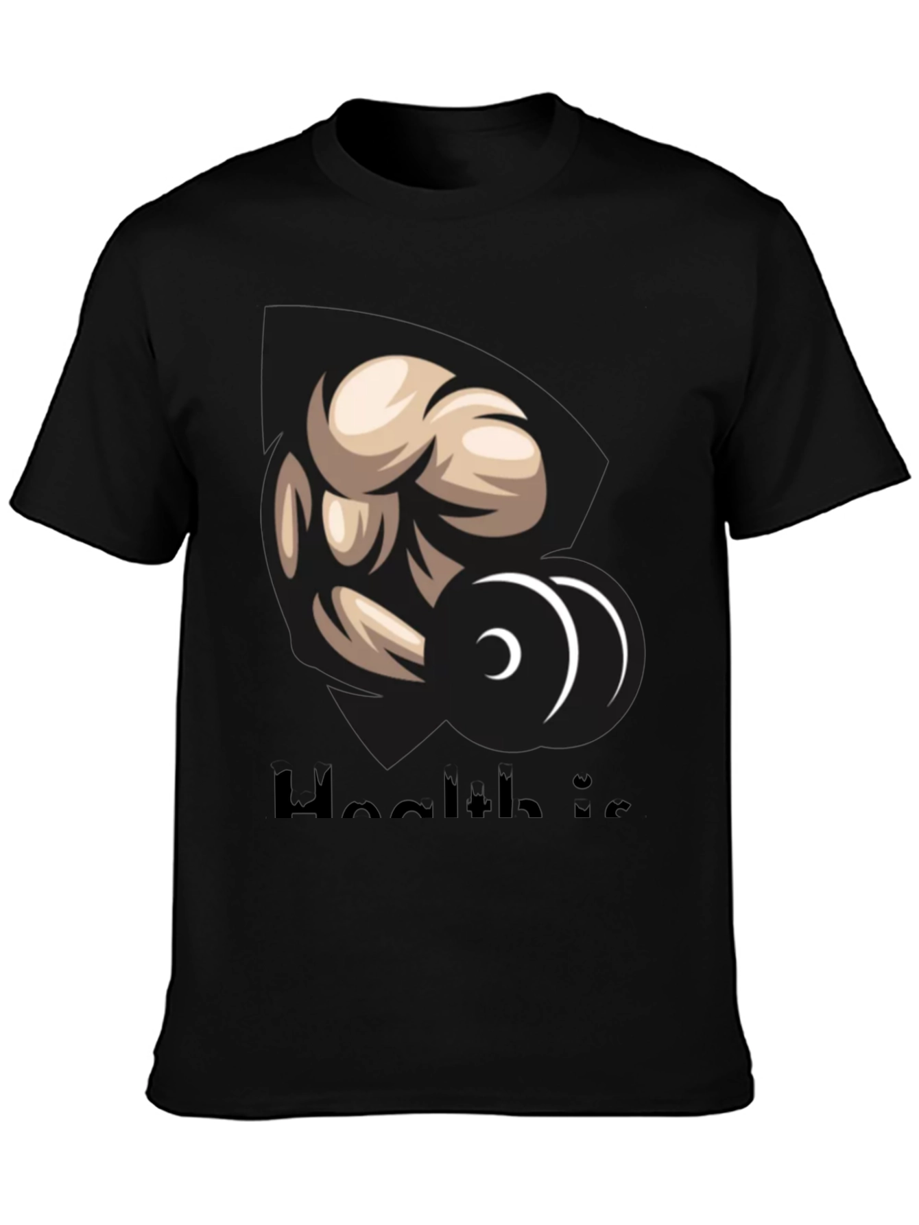 Workout Graphic Tee - Health is...