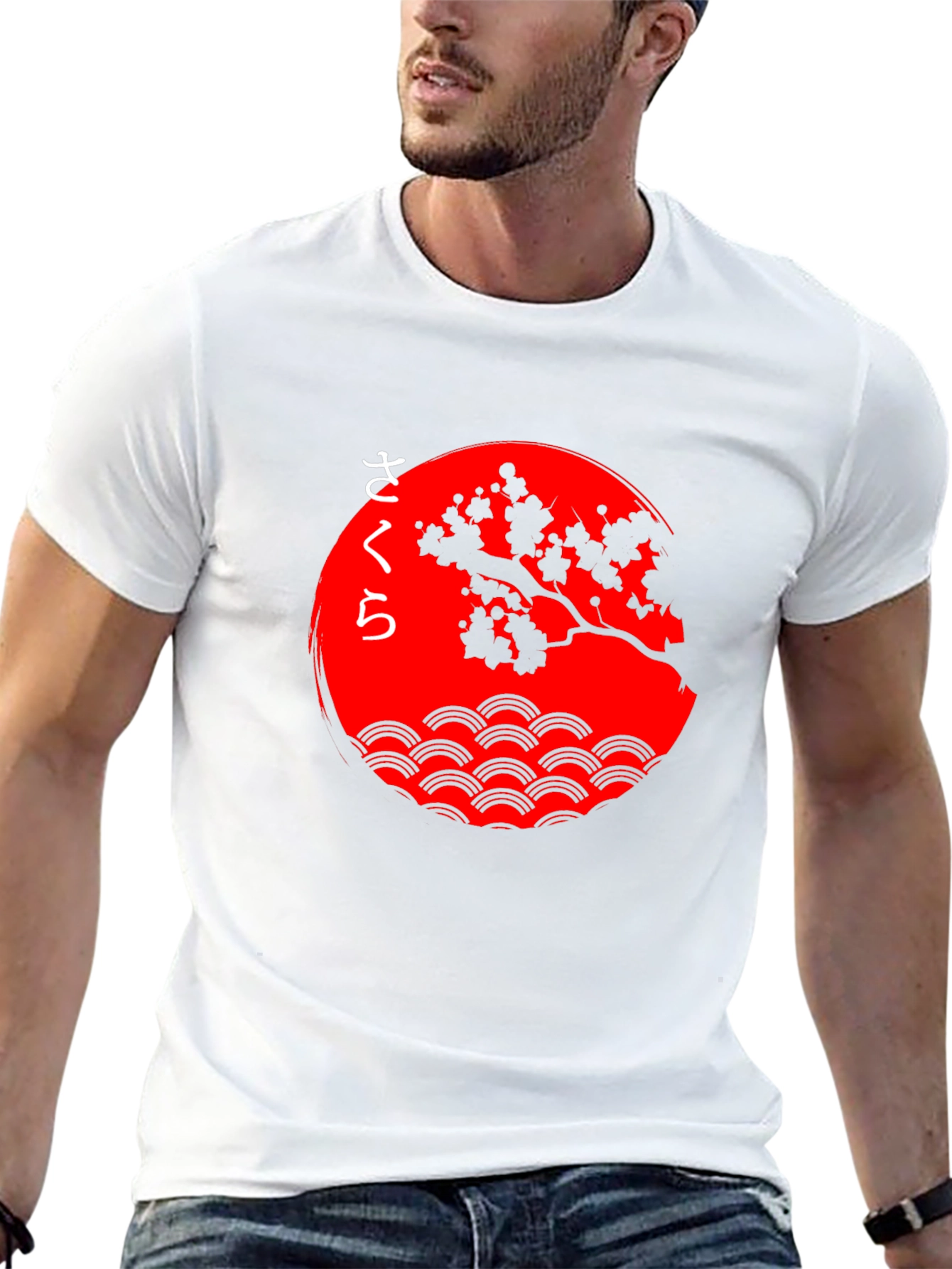 Sakura Tree Graphic Tee - Japanese Inspired Design