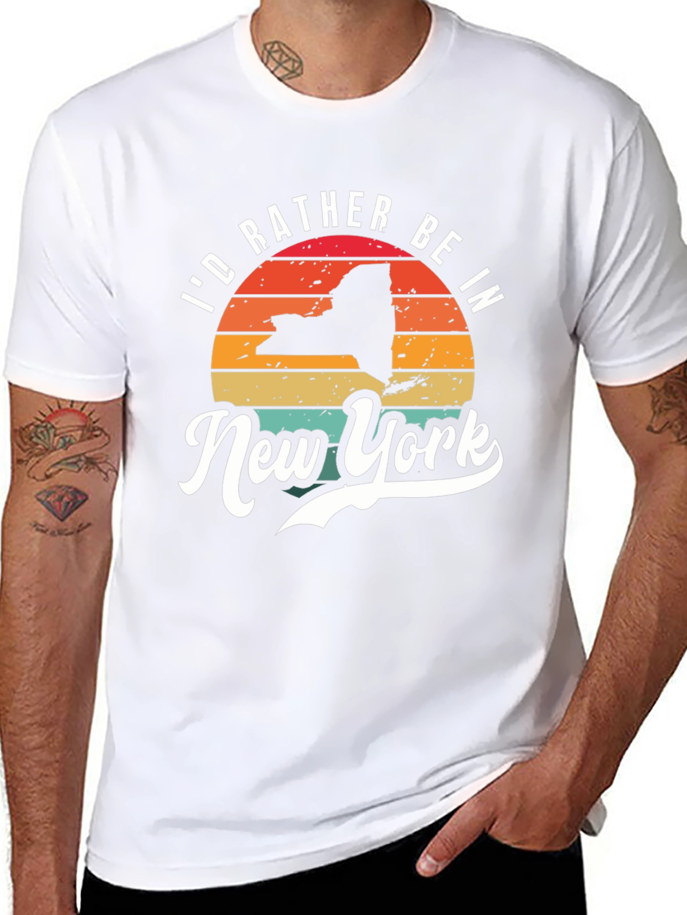 New York State Retro T-Shirt